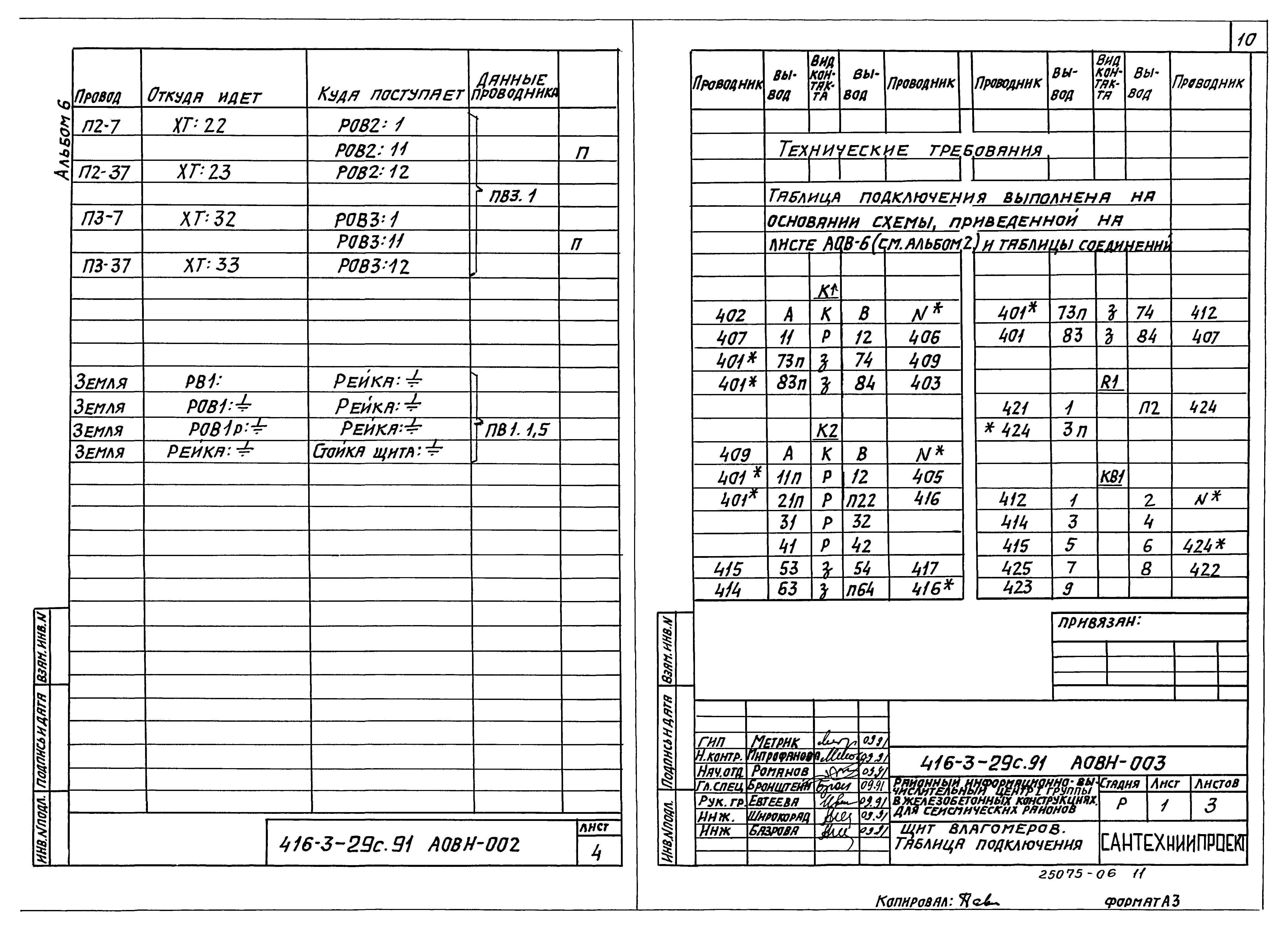 Типовой проект 416-3-29с.91