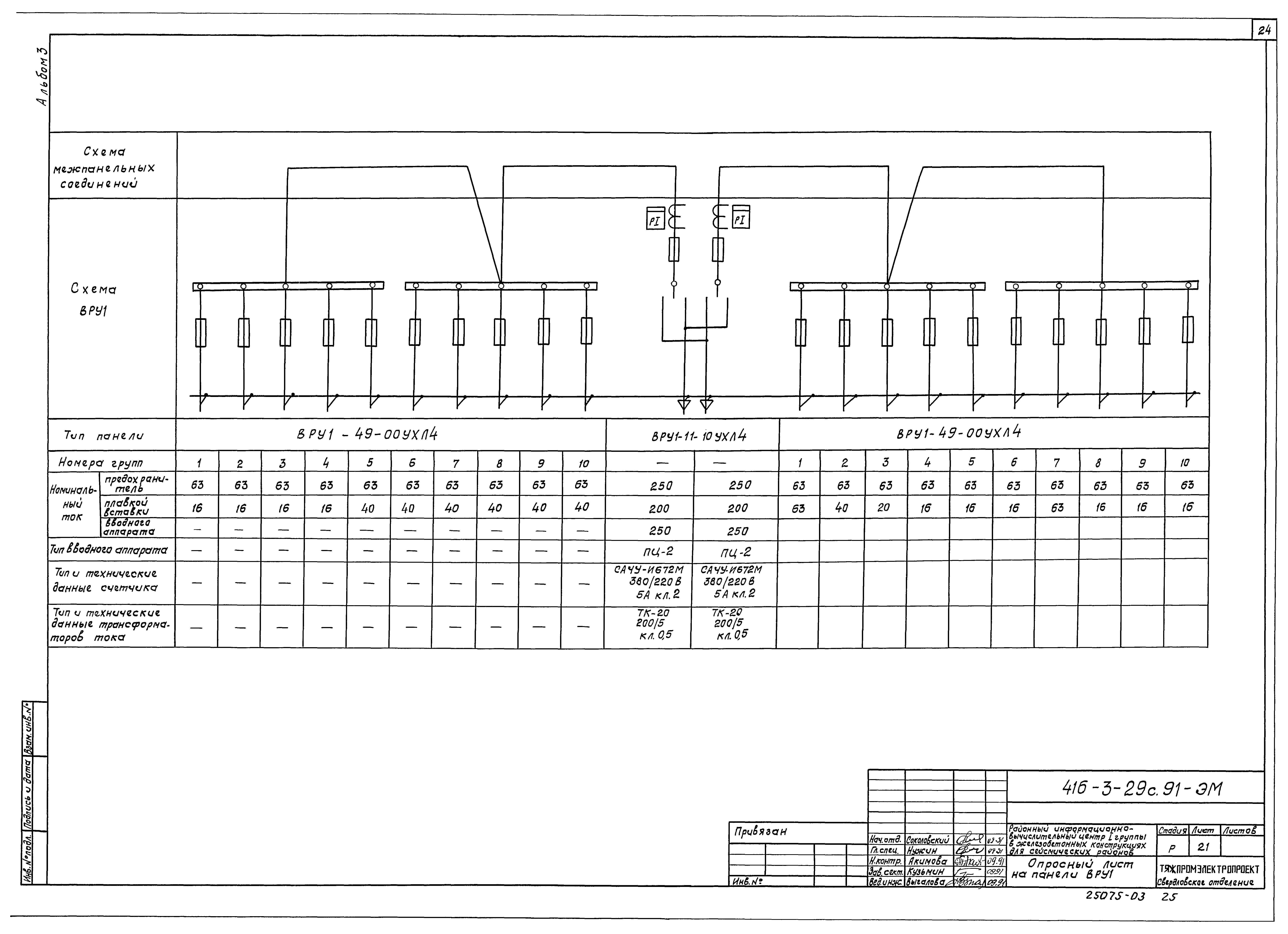 Типовой проект 416-3-29с.91