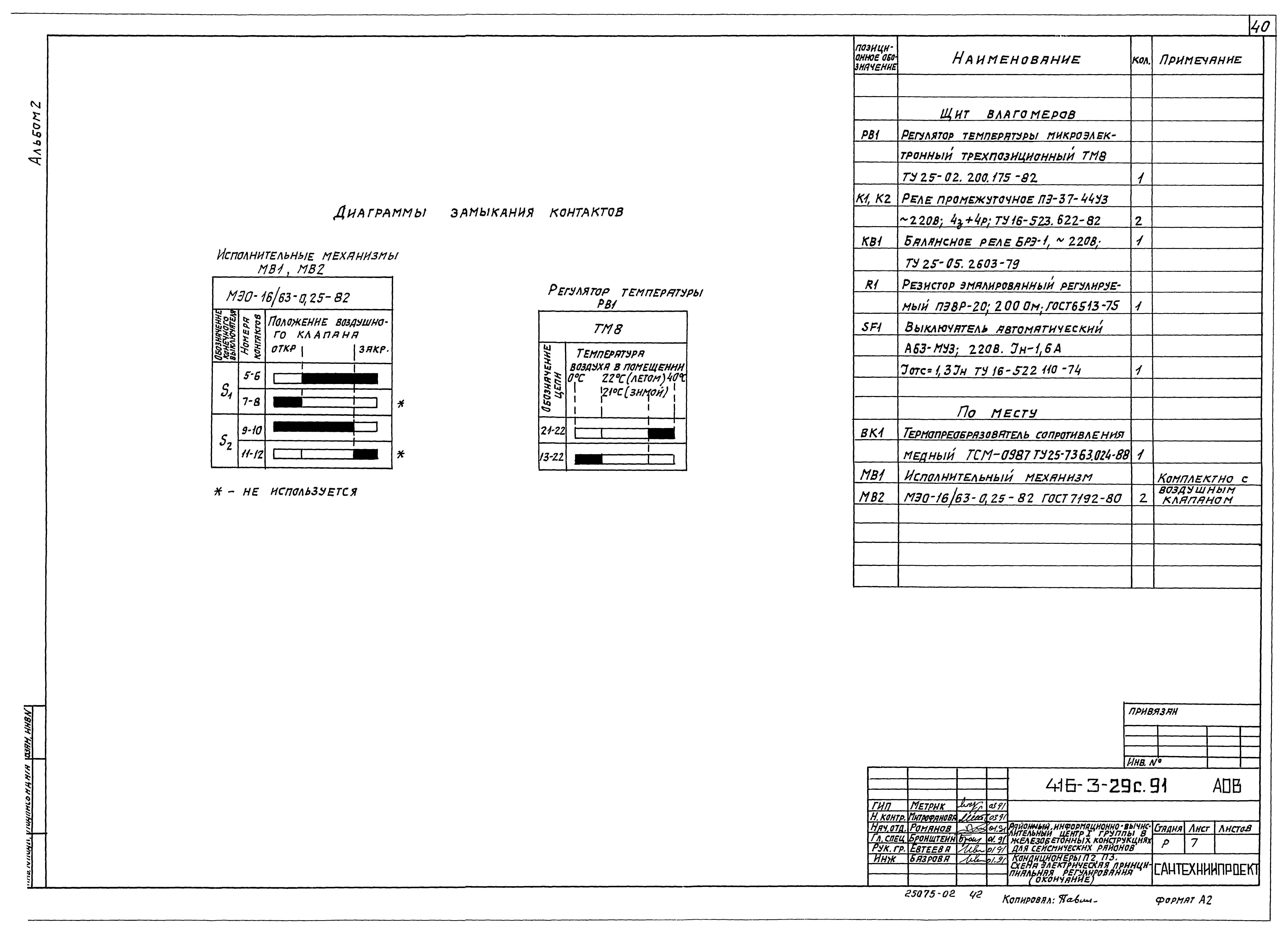 Типовой проект 416-3-29с.91