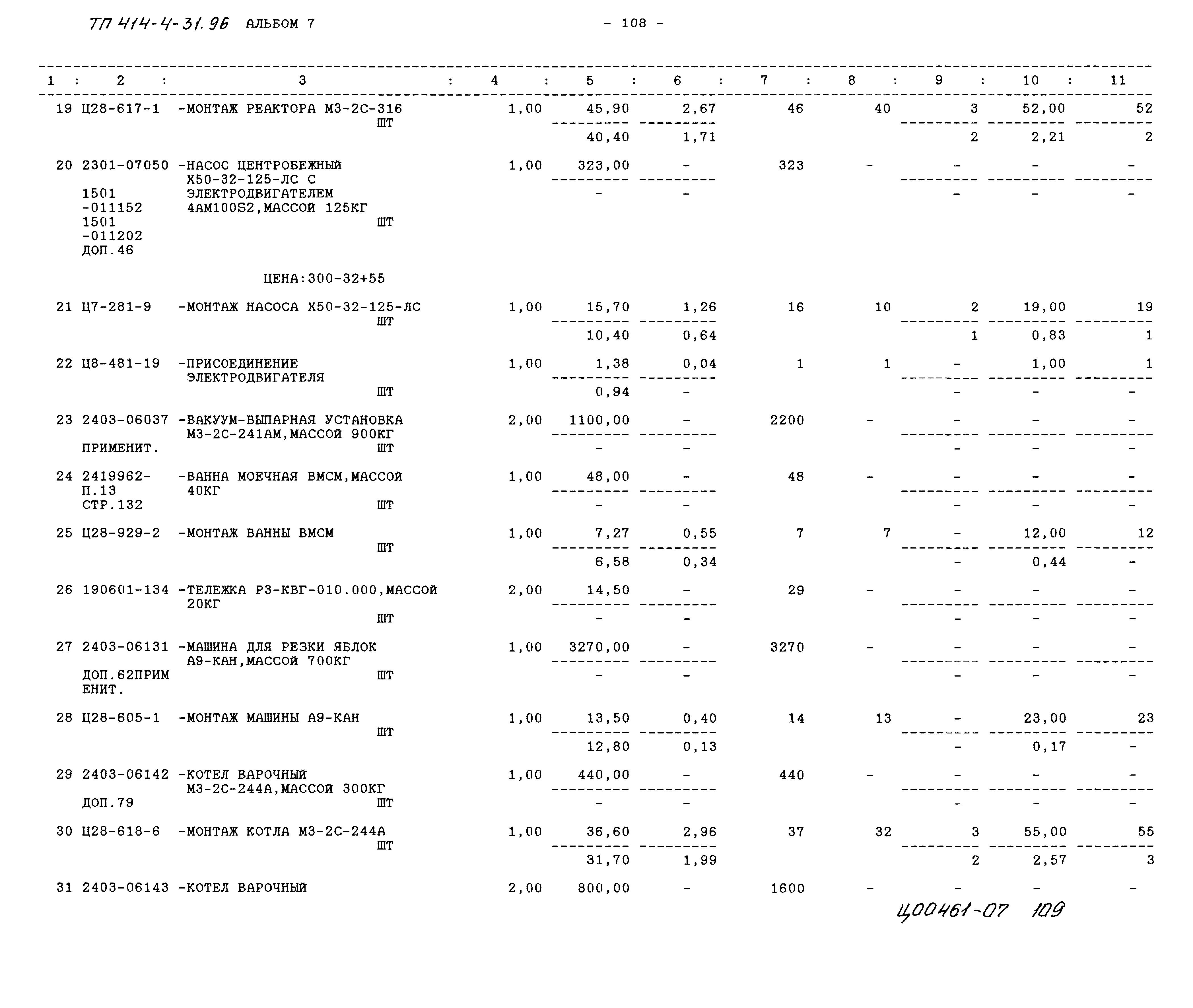 Типовой проект 414-4-31.96