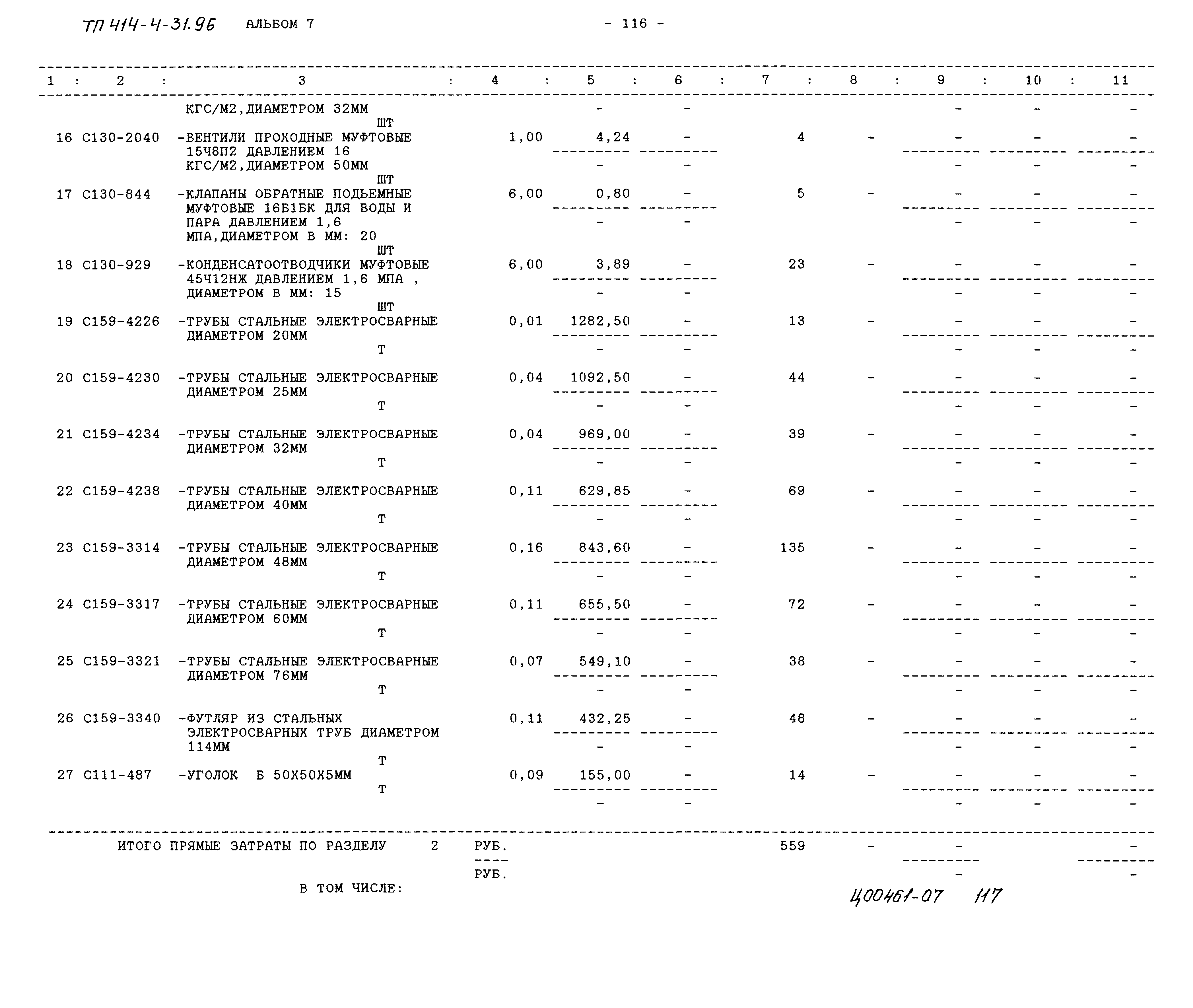 Типовой проект 414-4-31.96
