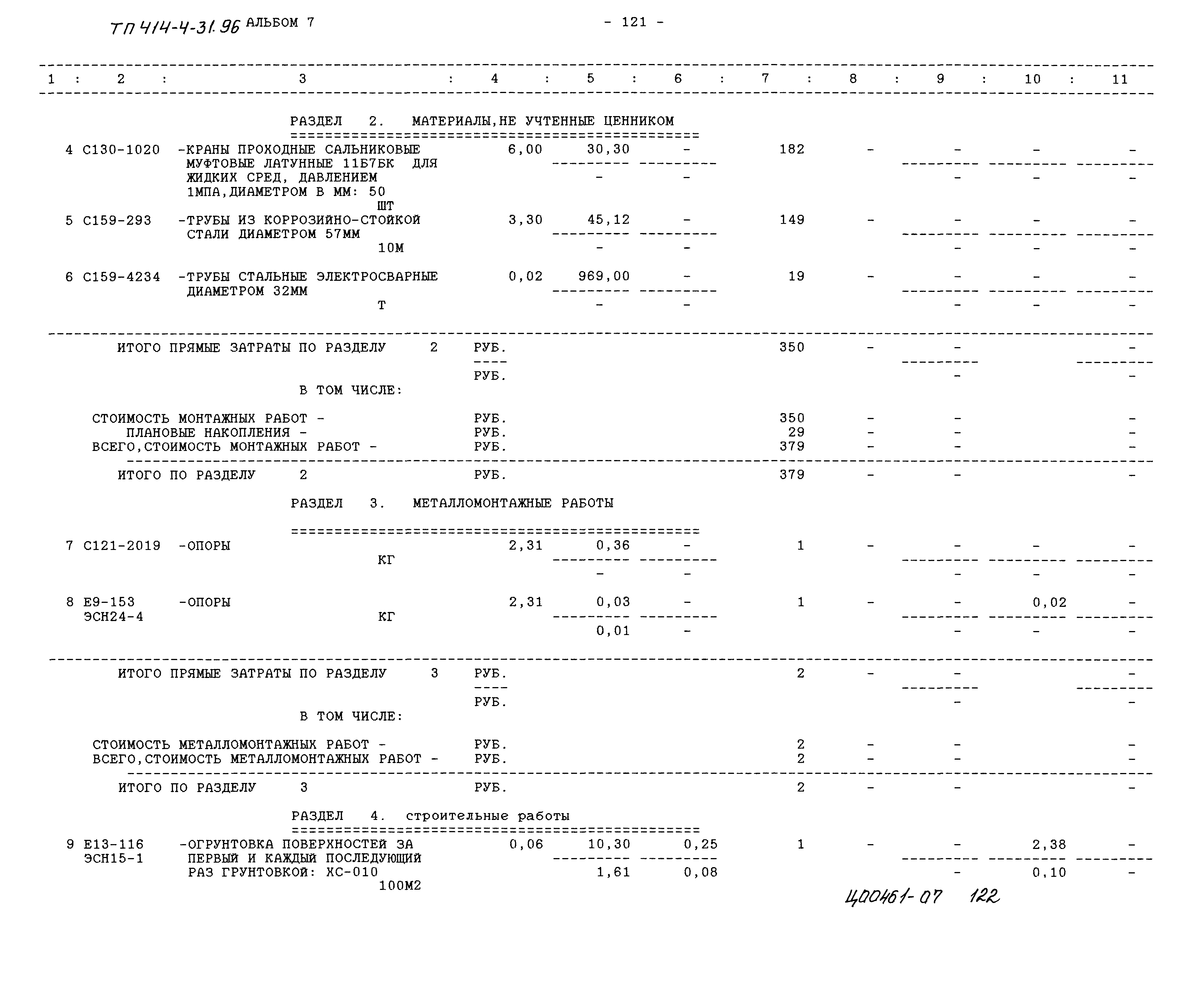 Типовой проект 414-4-31.96