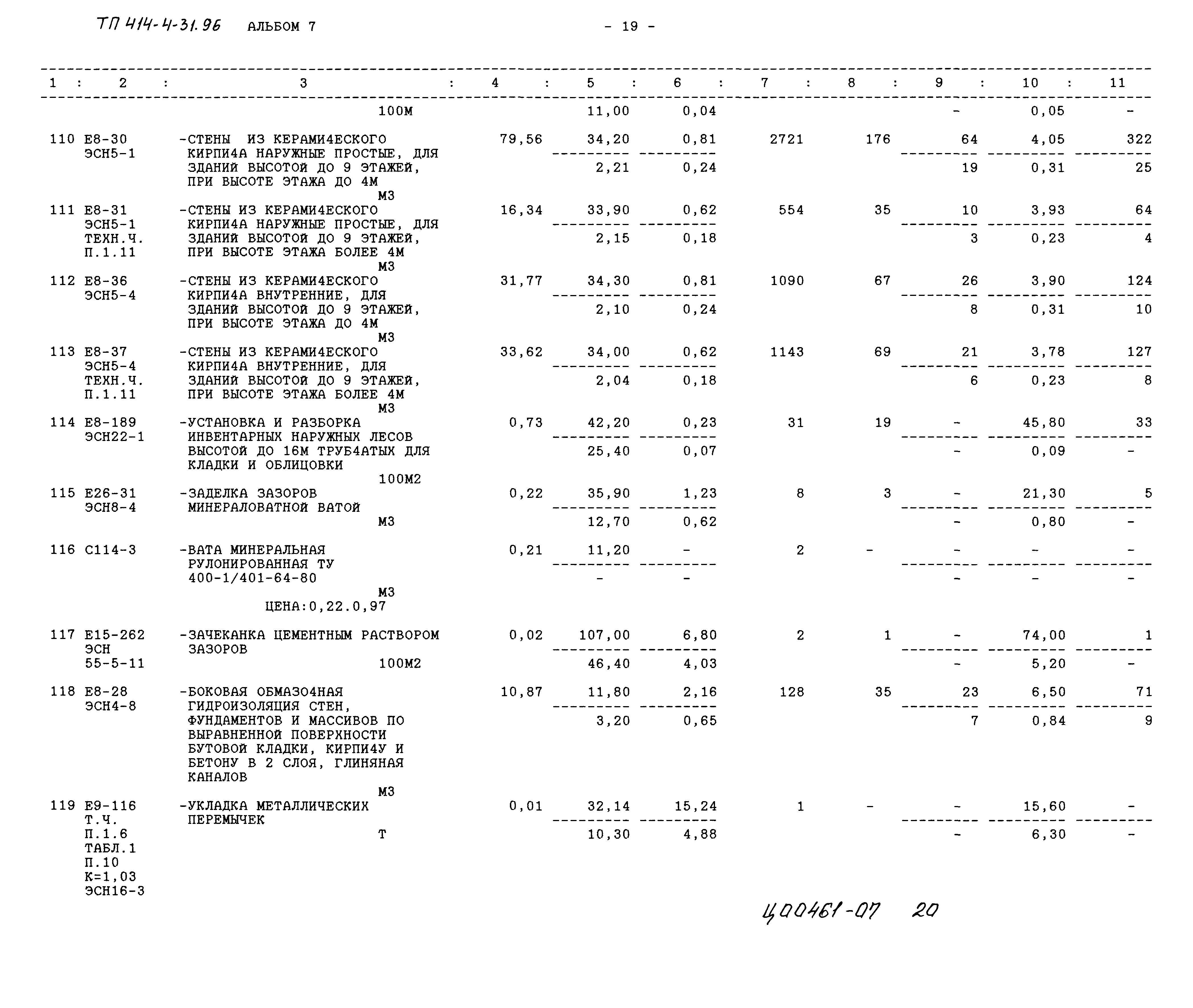 Типовой проект 414-4-31.96