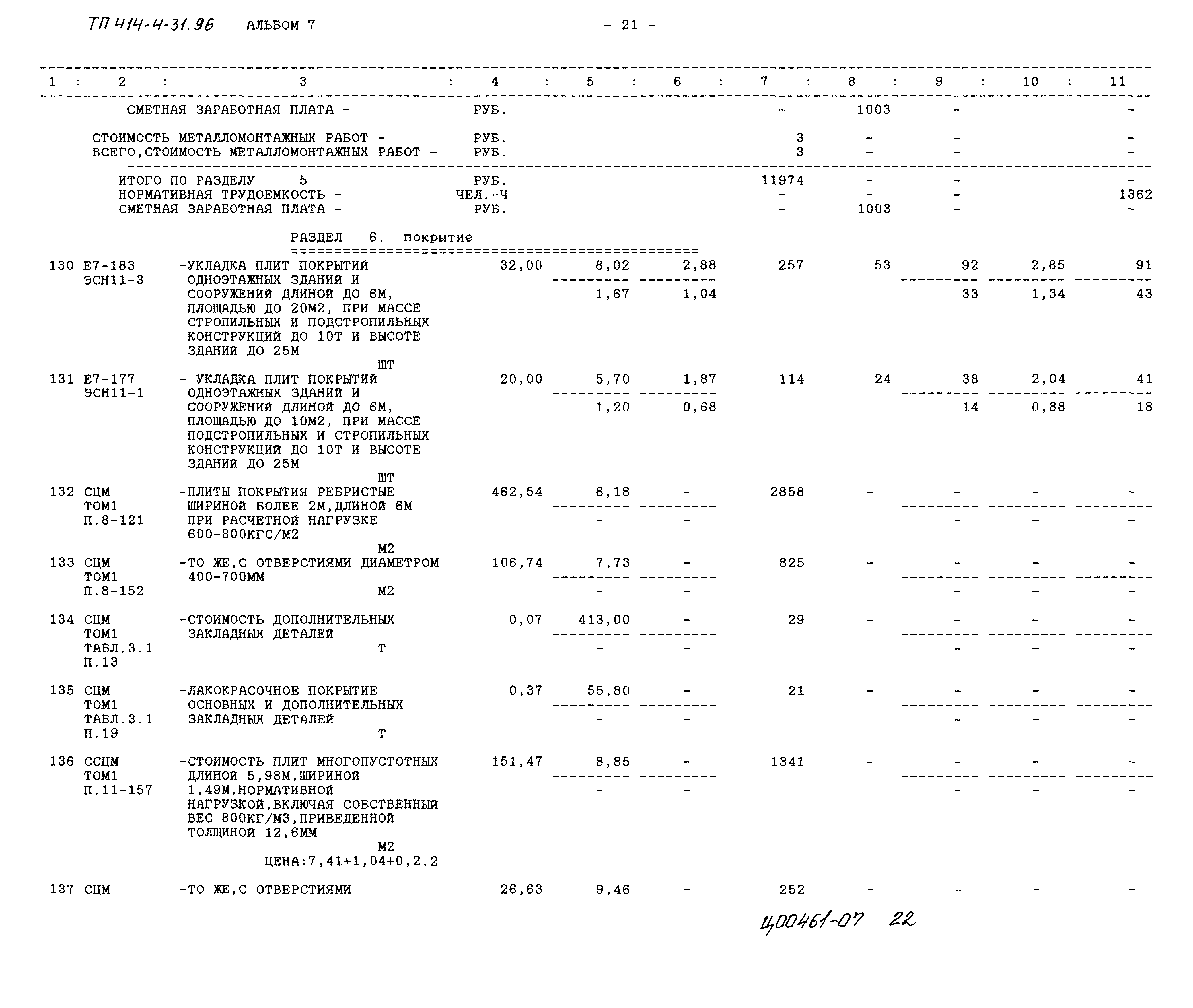 Типовой проект 414-4-31.96