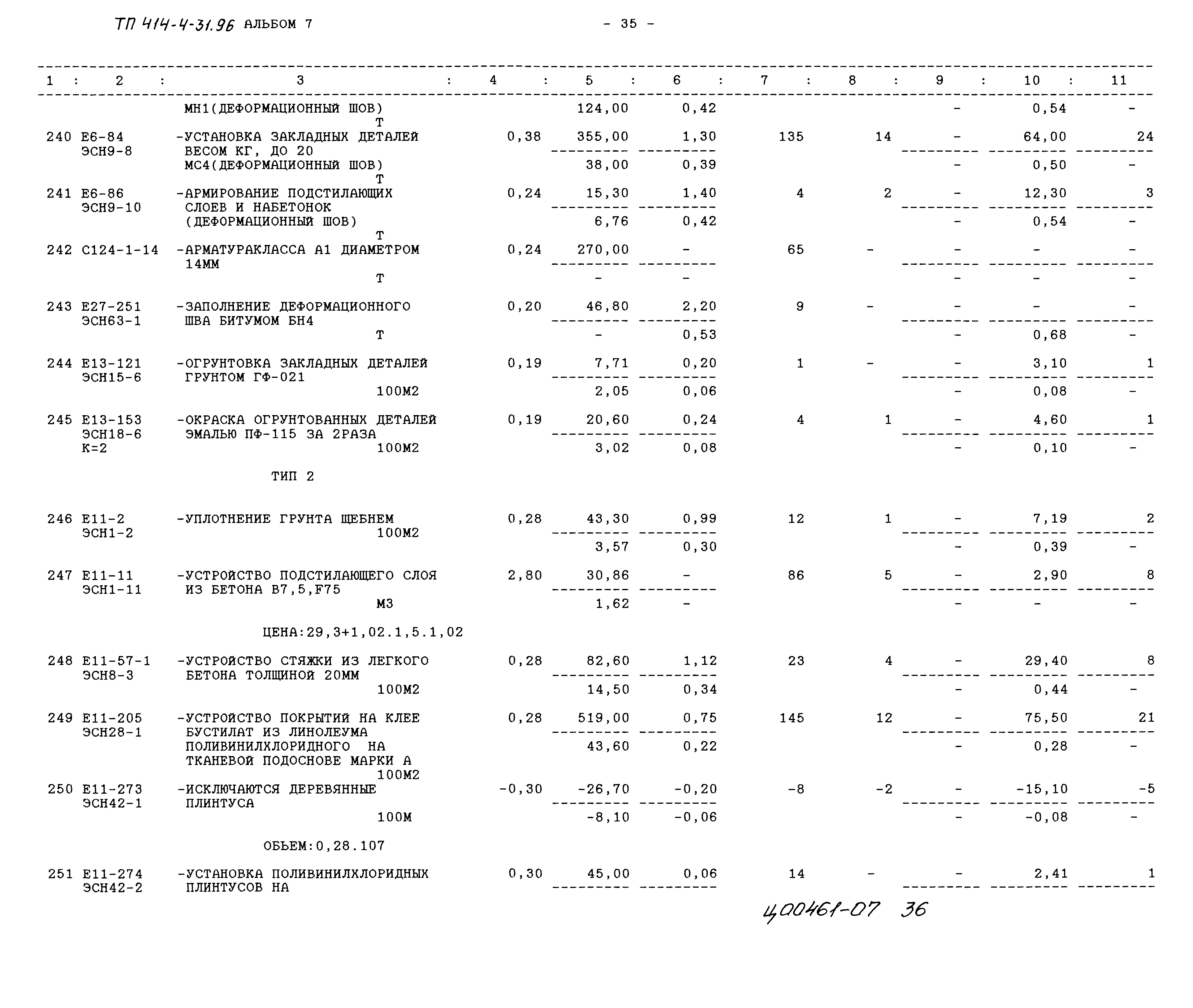 Типовой проект 414-4-31.96