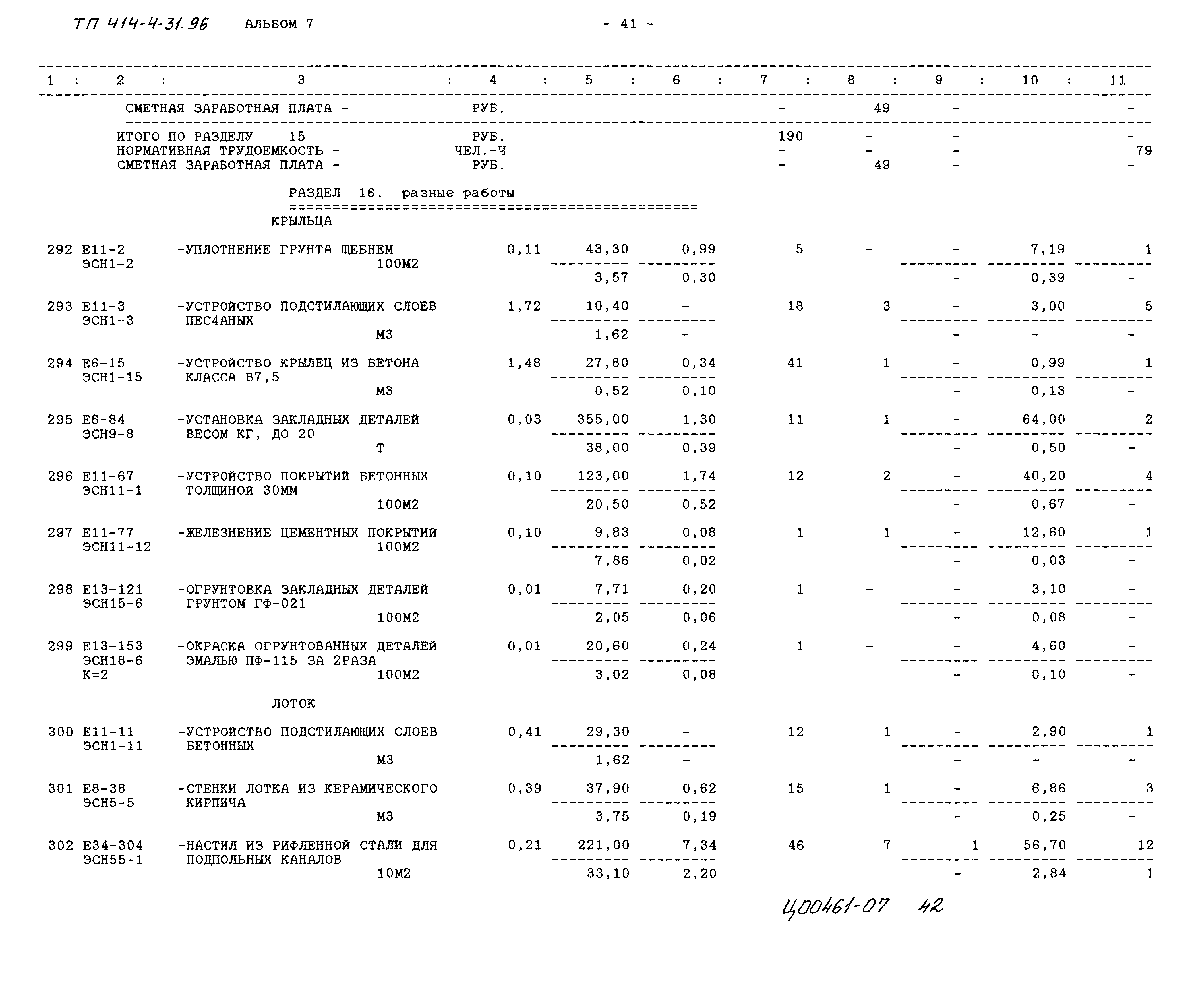 Типовой проект 414-4-31.96