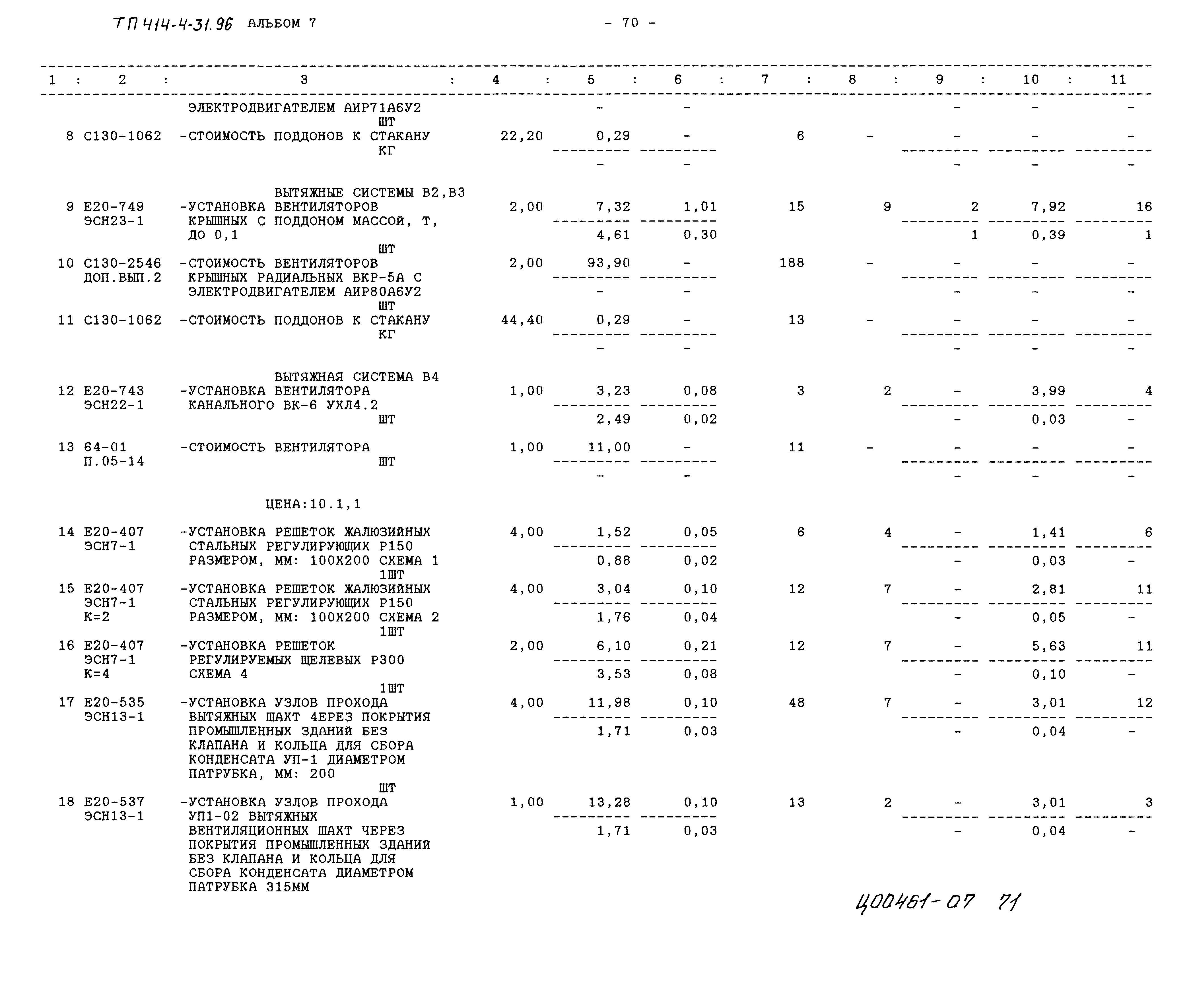 Типовой проект 414-4-31.96