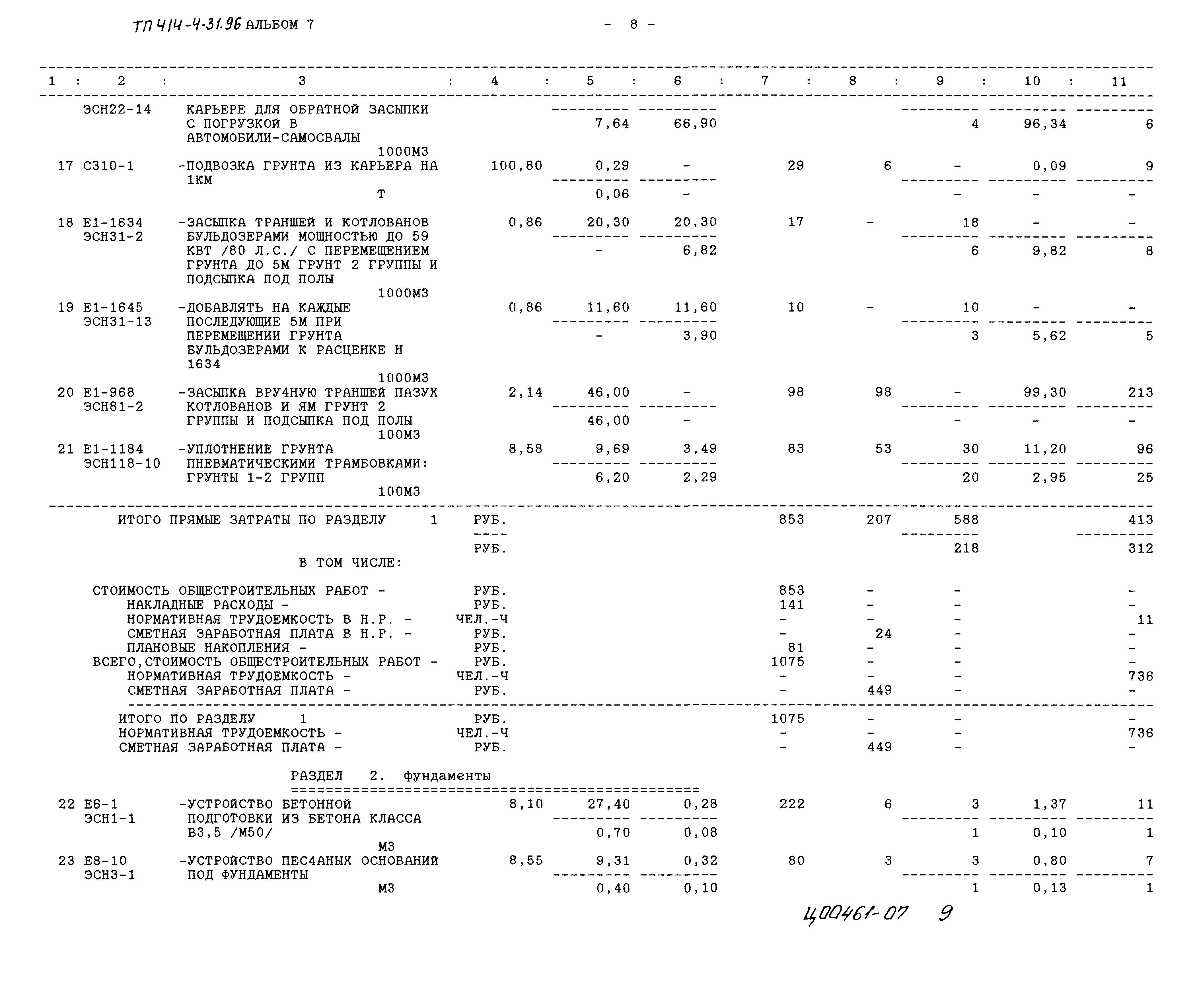 Типовой проект 414-4-31.96