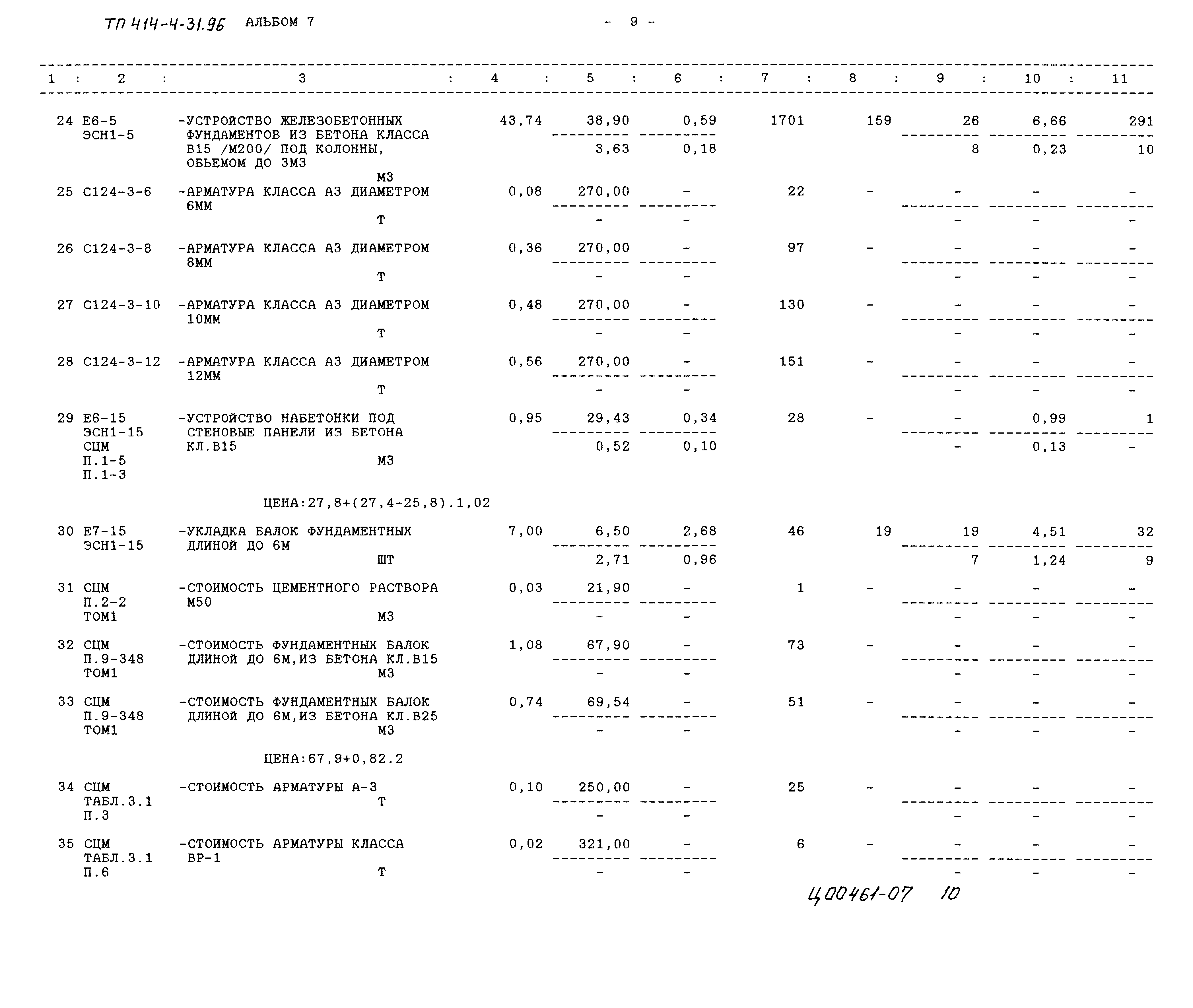 Типовой проект 414-4-31.96
