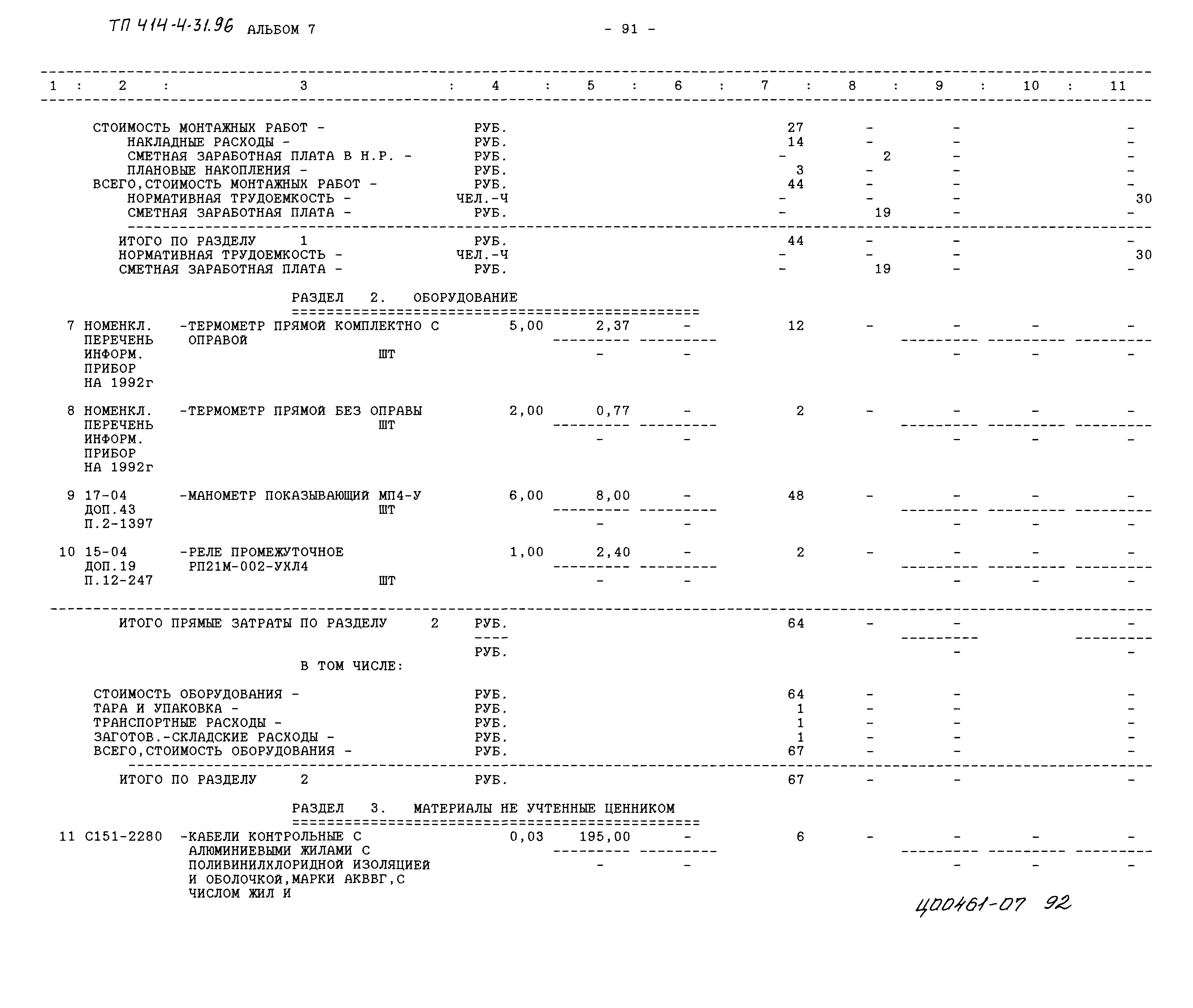 Типовой проект 414-4-31.96