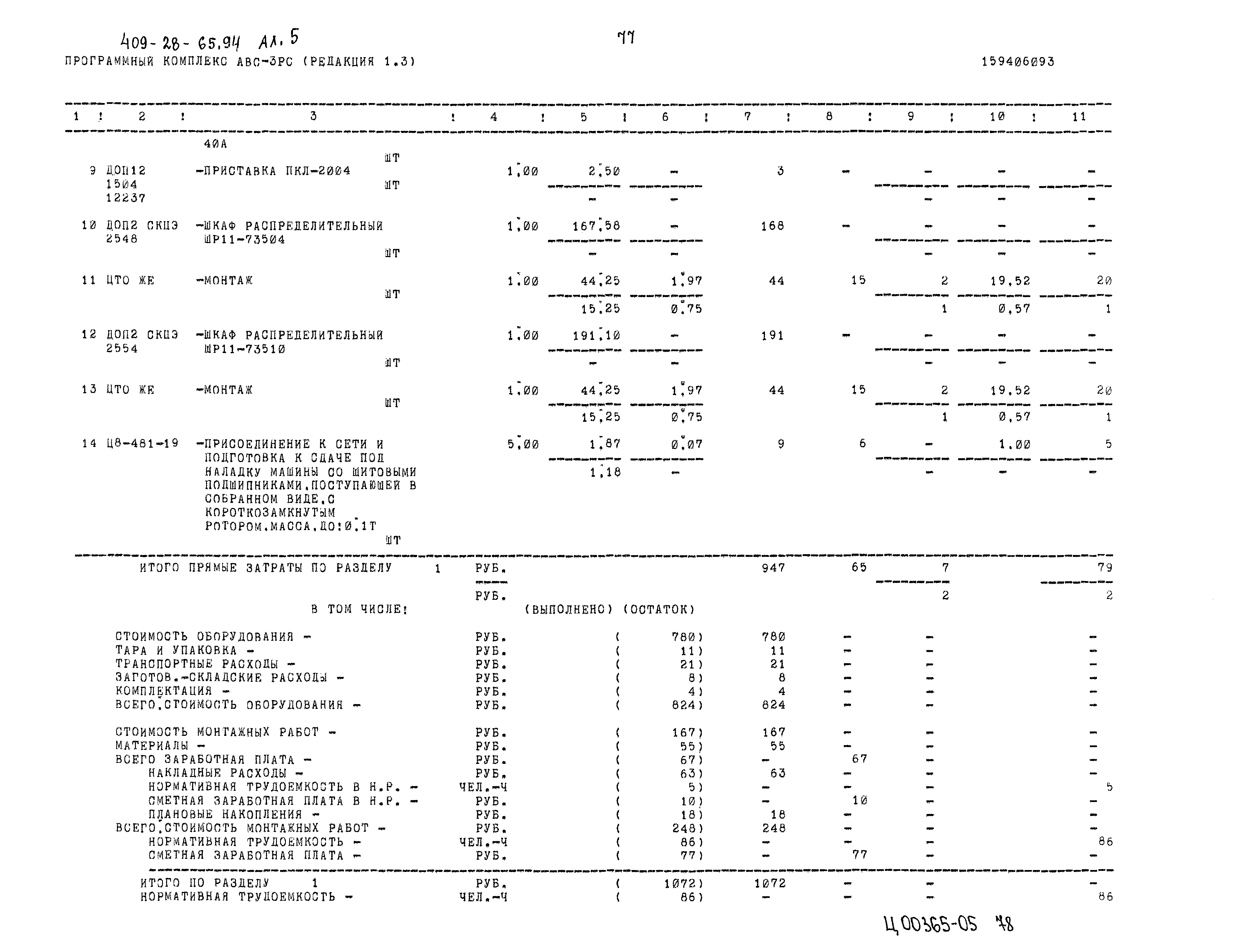 Типовой проект 409-28-65.94