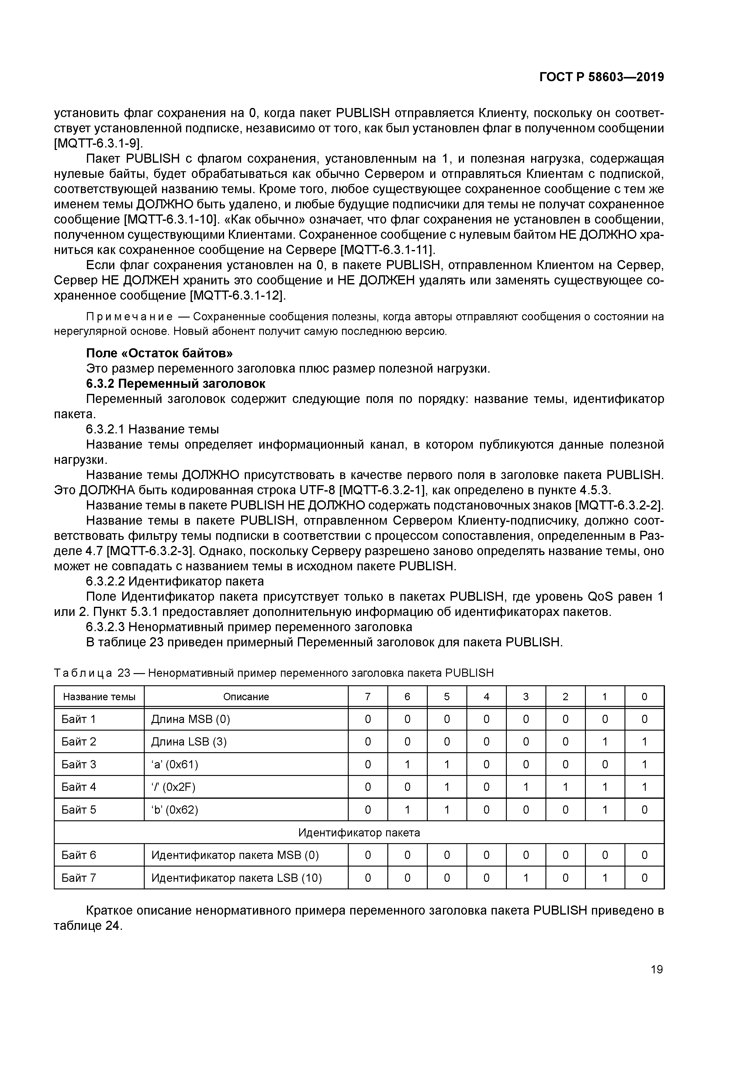 ГОСТ Р 58603-2019