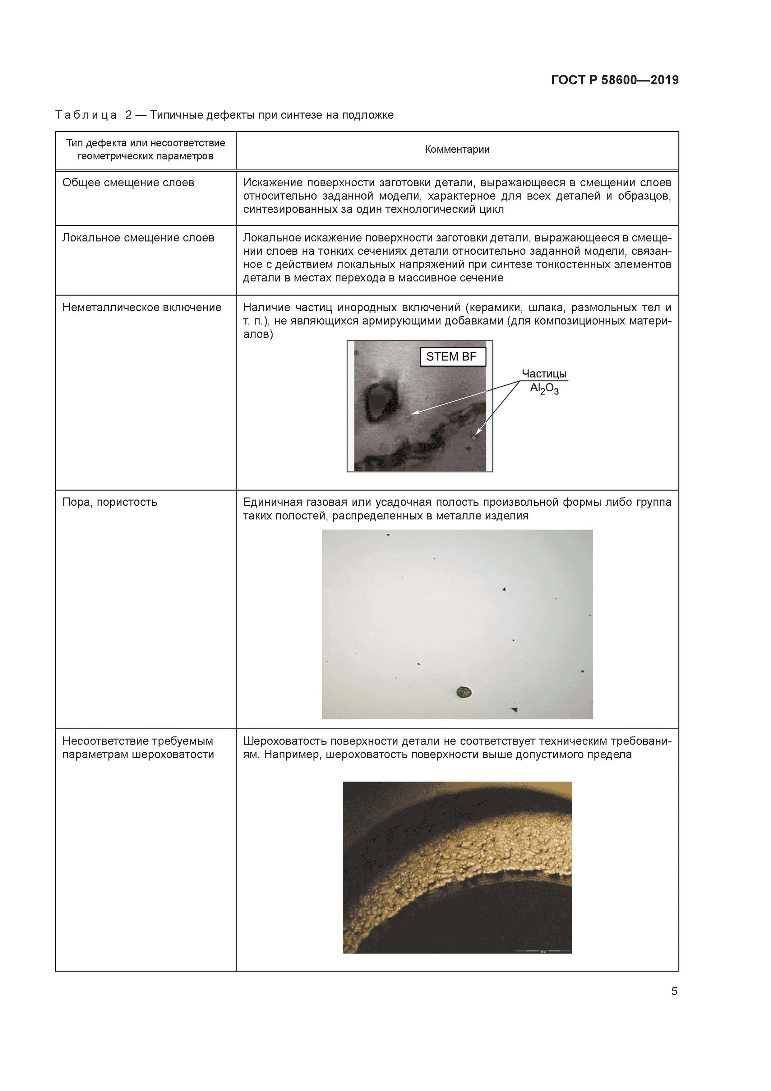 ГОСТ Р 58600-2019
