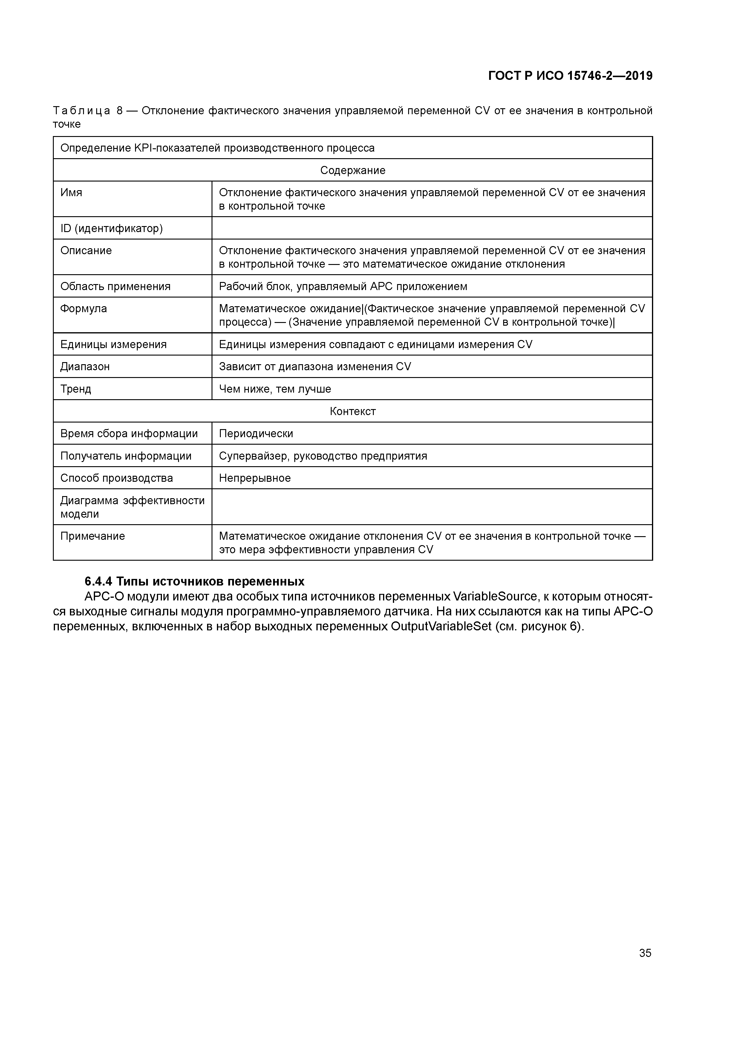 ГОСТ Р ИСО 15746-2-2019