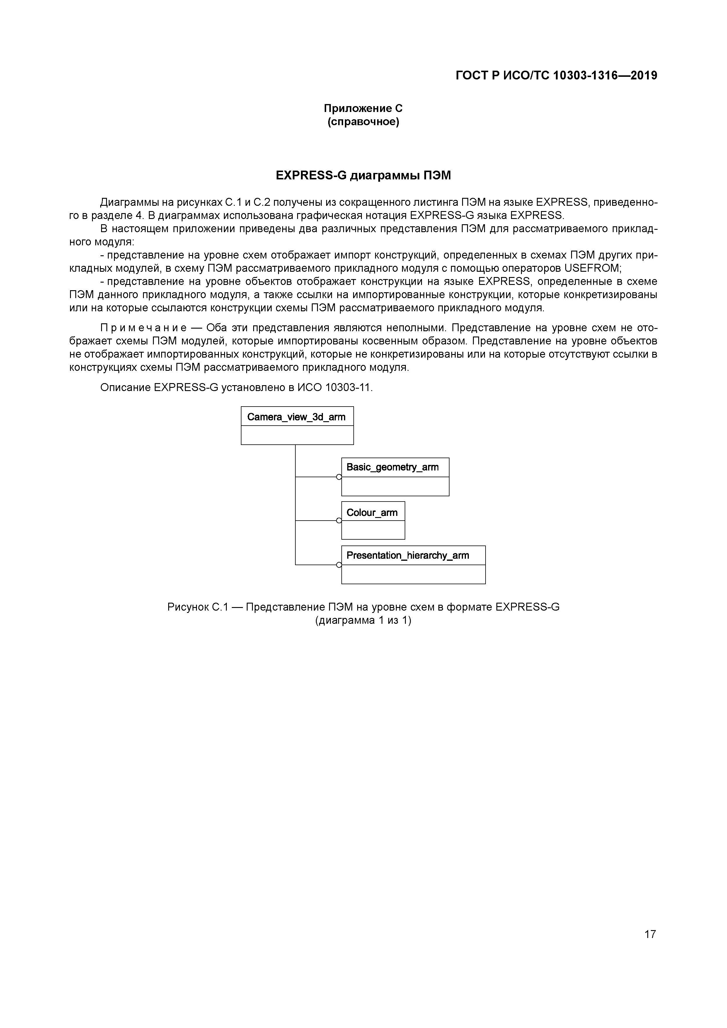 ГОСТ Р ИСО/ТС 10303-1316-2019