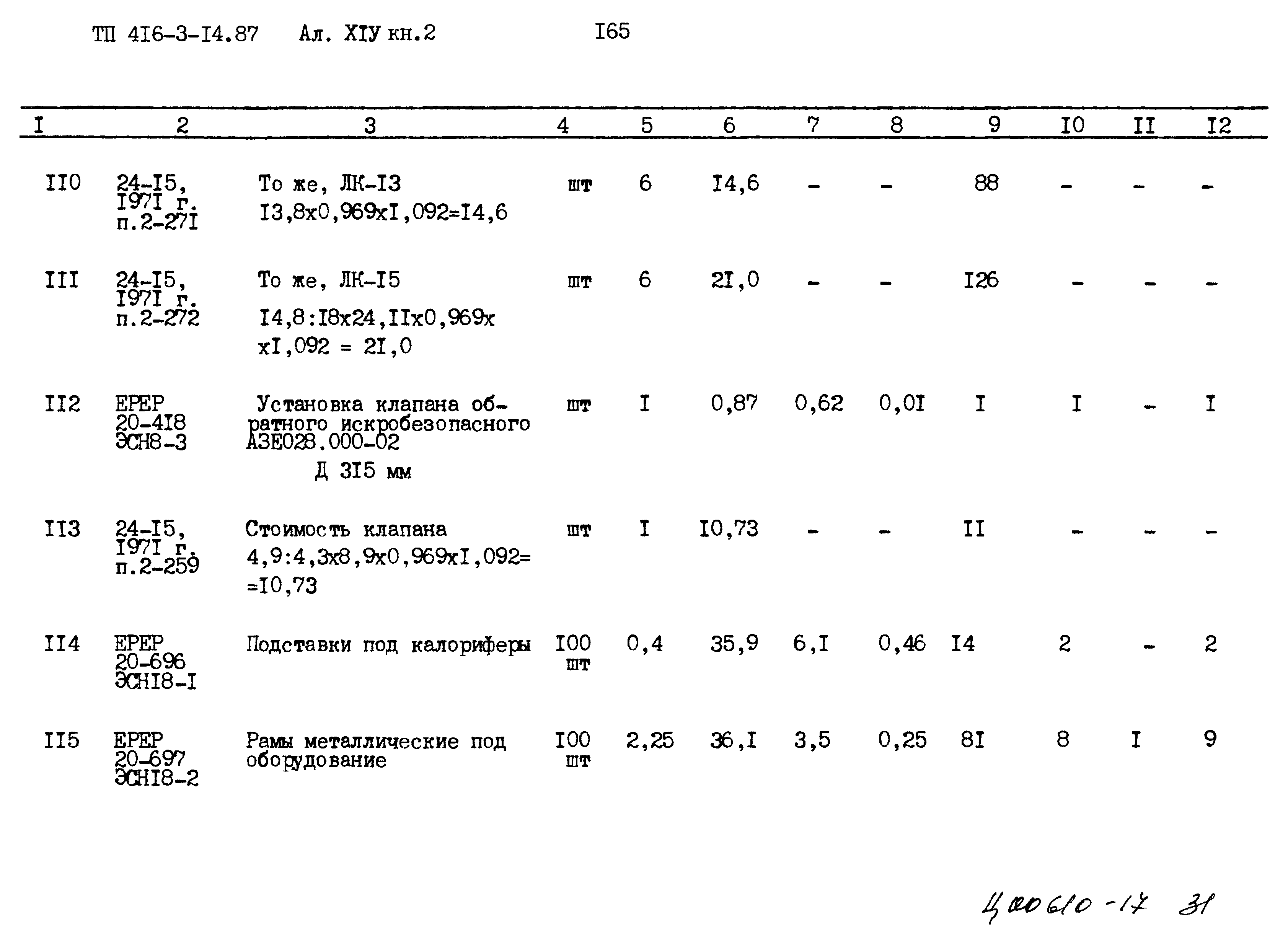 Типовой проект 416-3-14.87