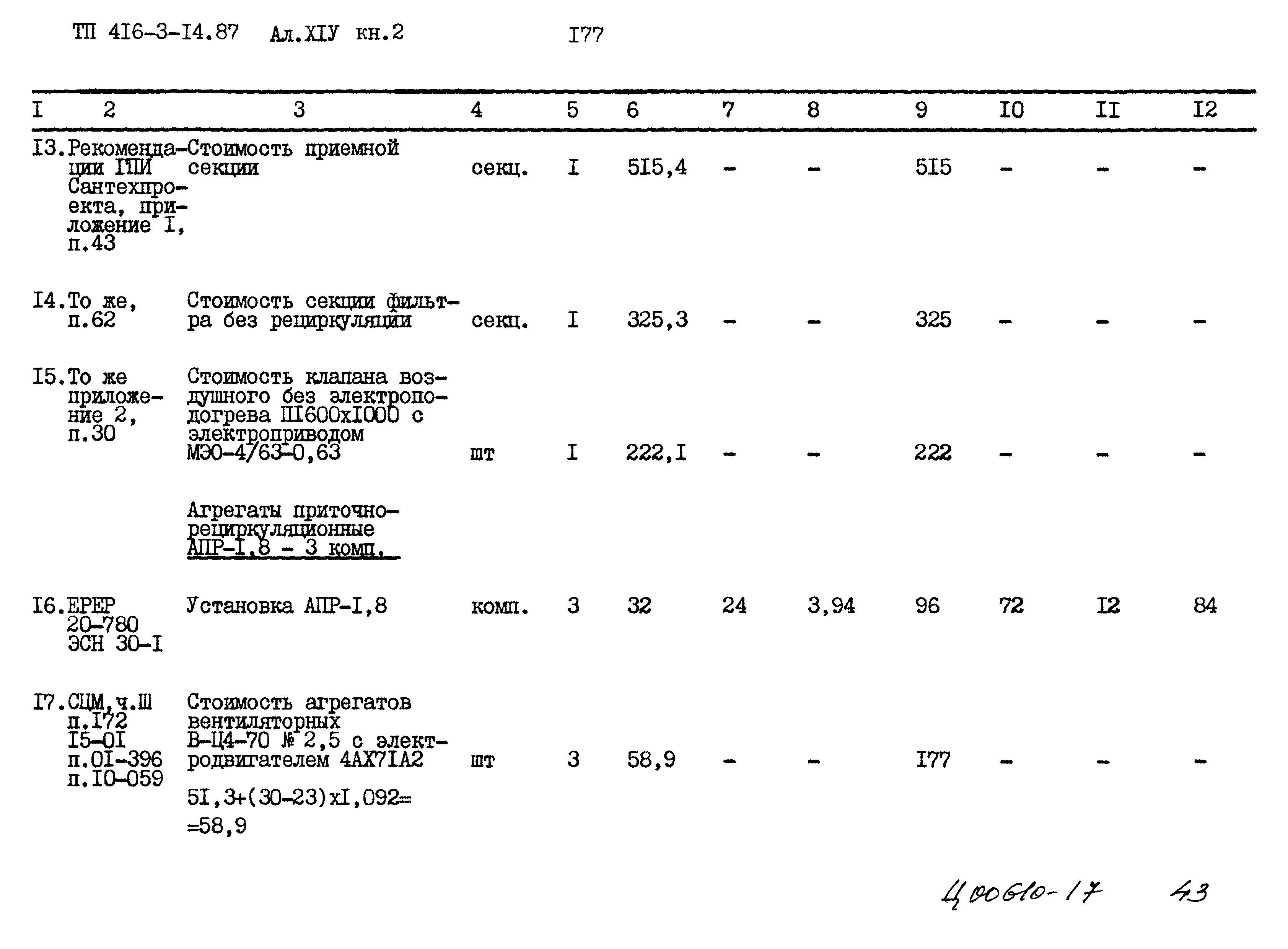 Типовой проект 416-3-14.87