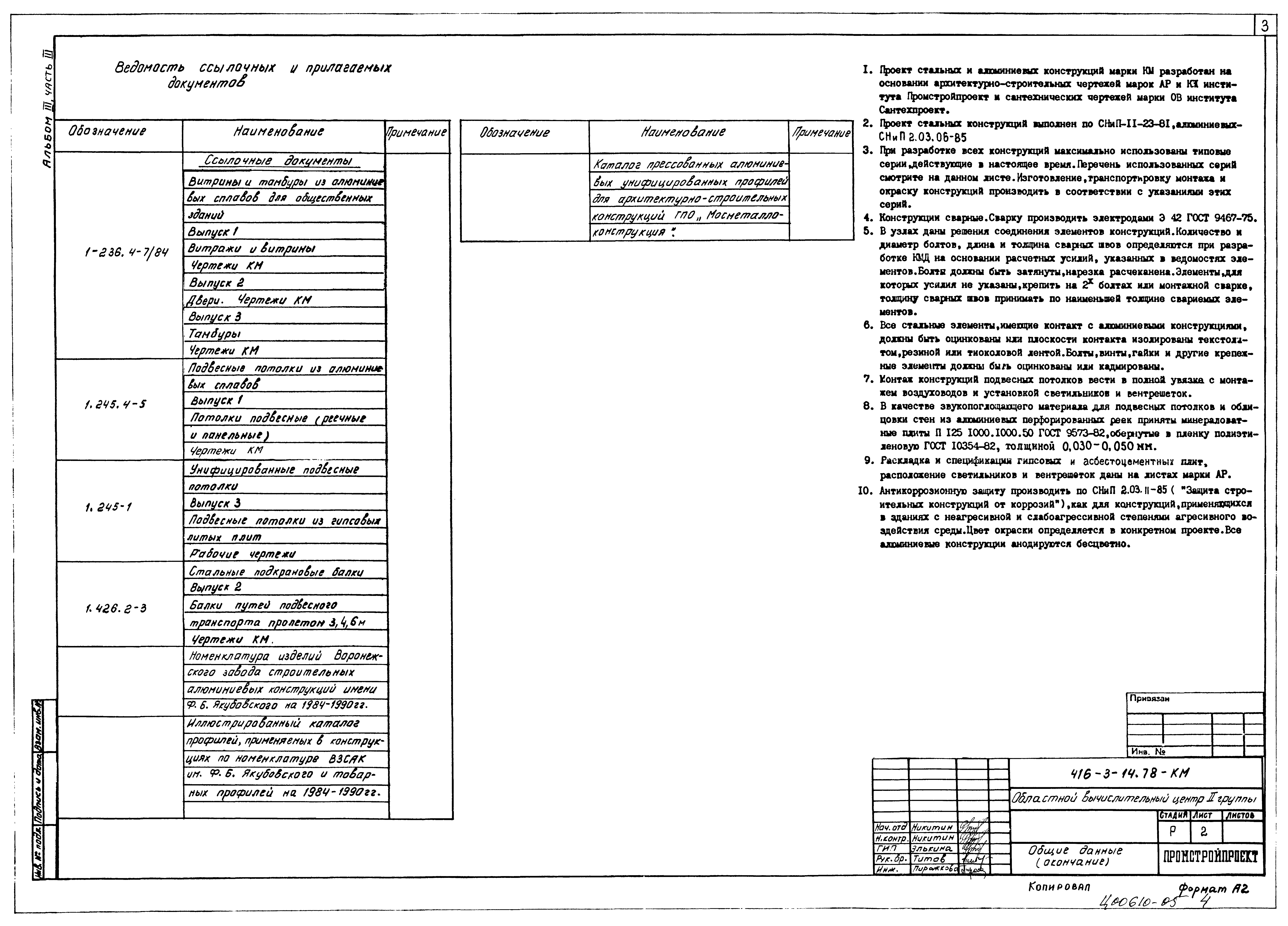 Типовой проект 416-3-14.87