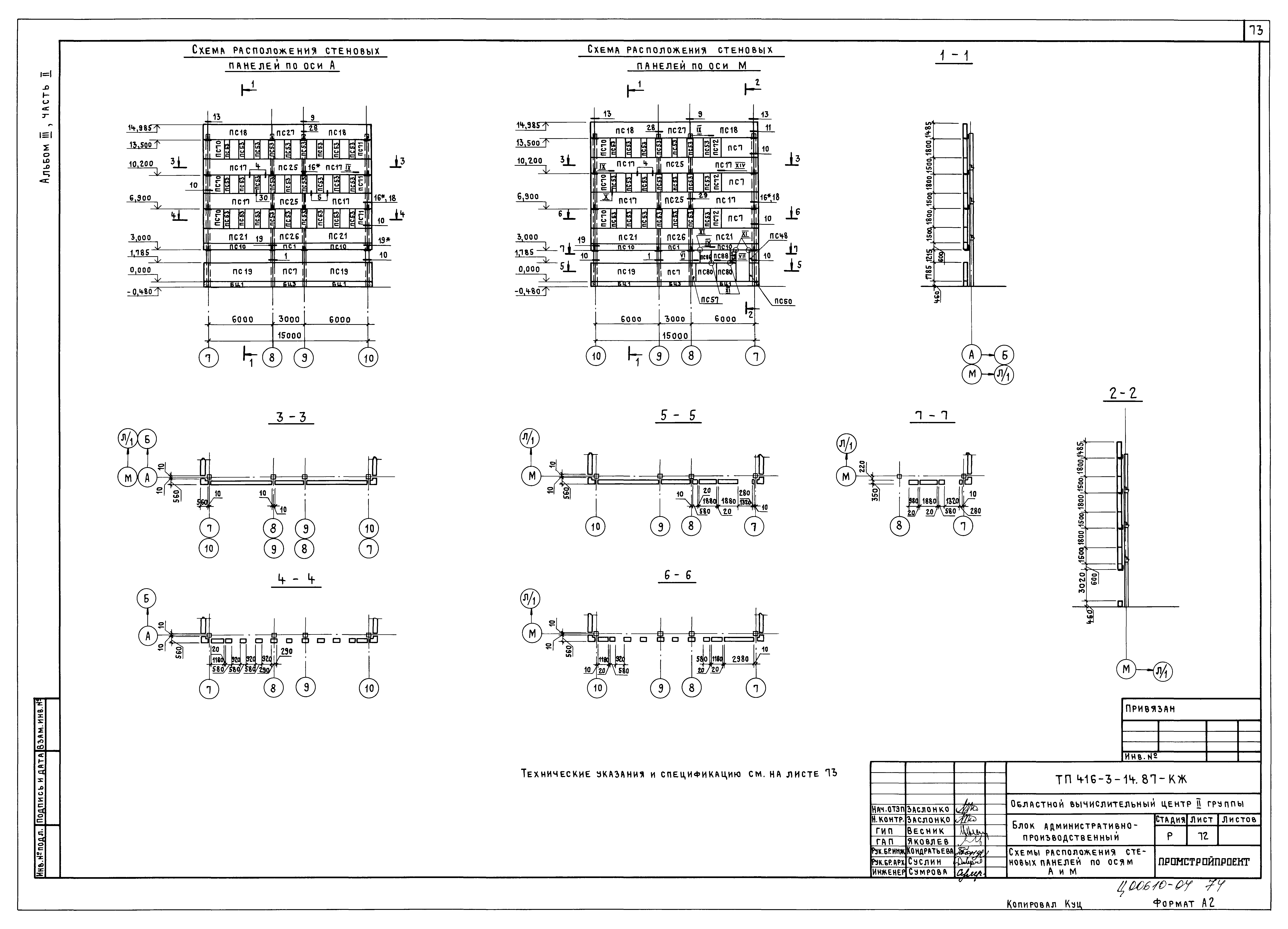 Типовой проект 416-3-14.87