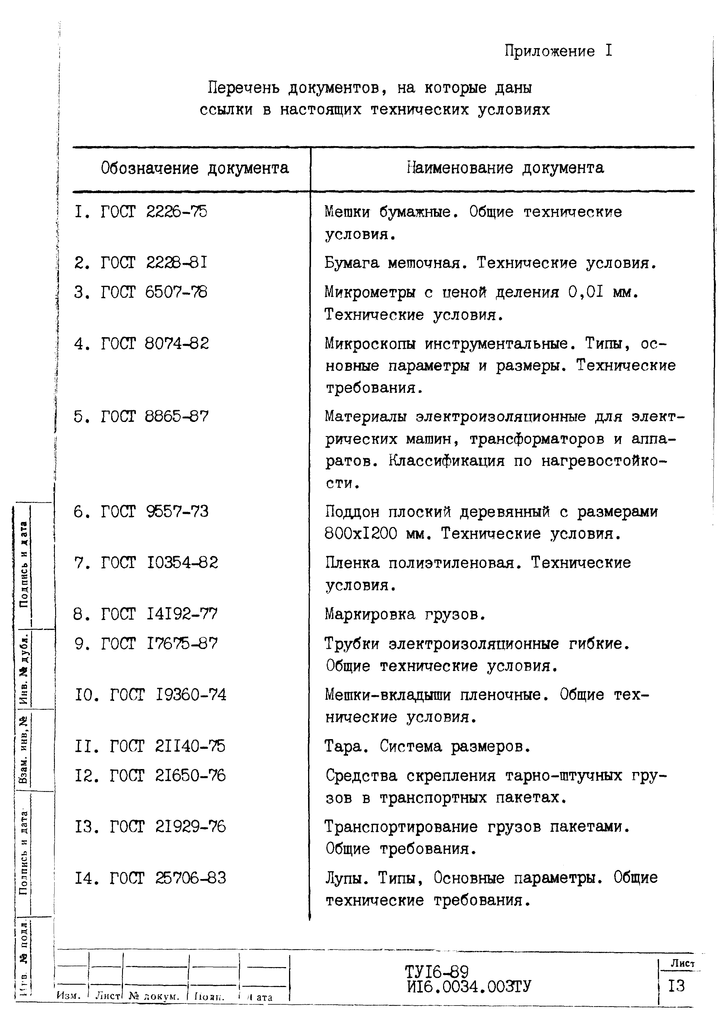 ТУ 16-89