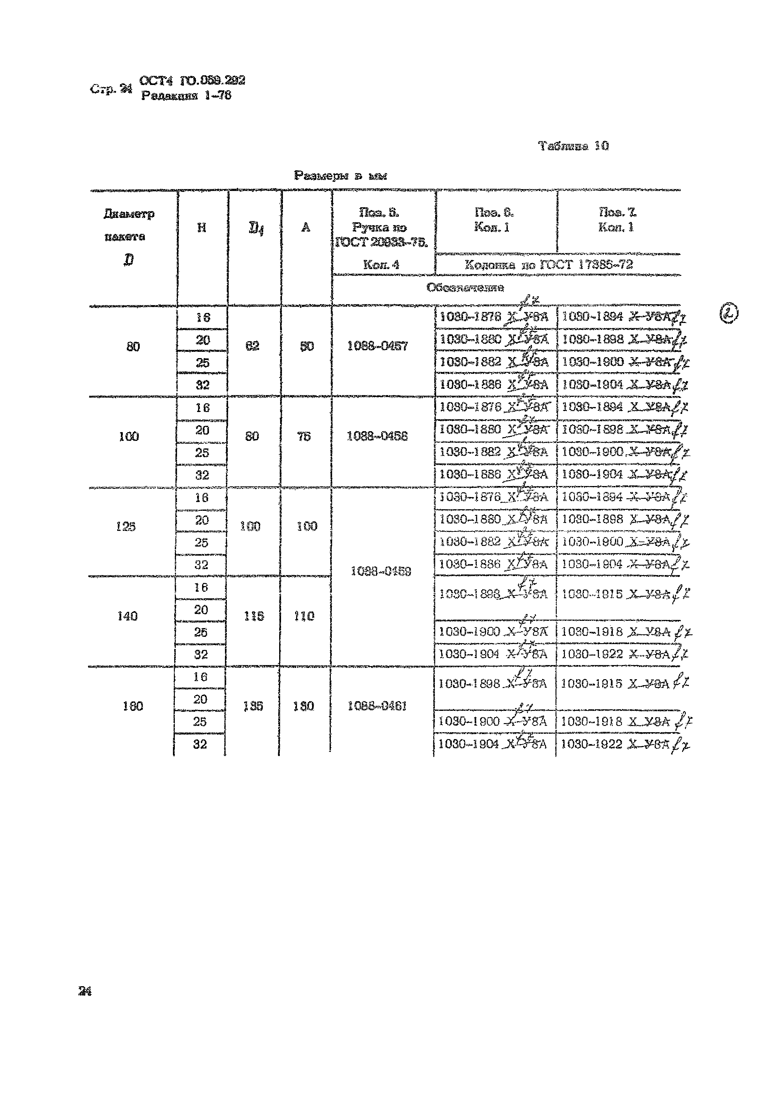 ОСТ 4 Г0.059.292