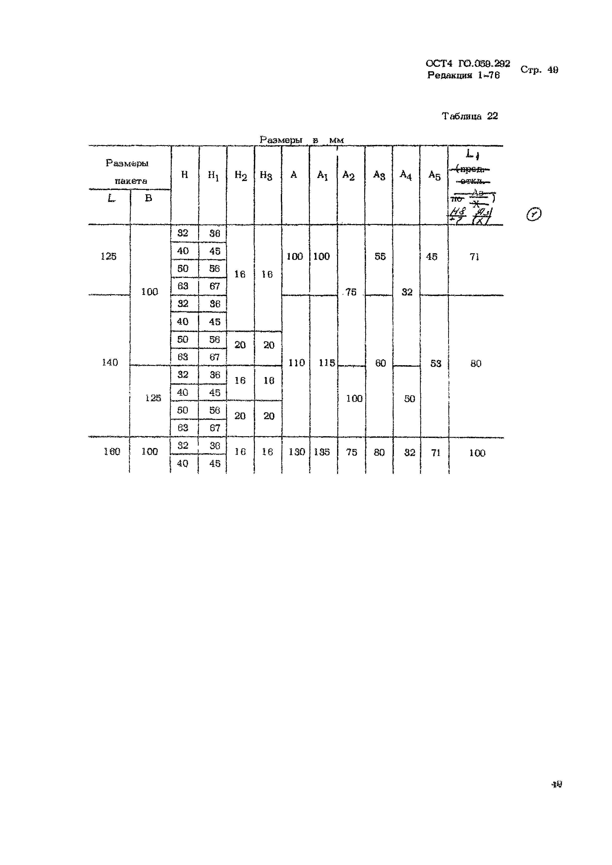 ОСТ 4 Г0.059.292