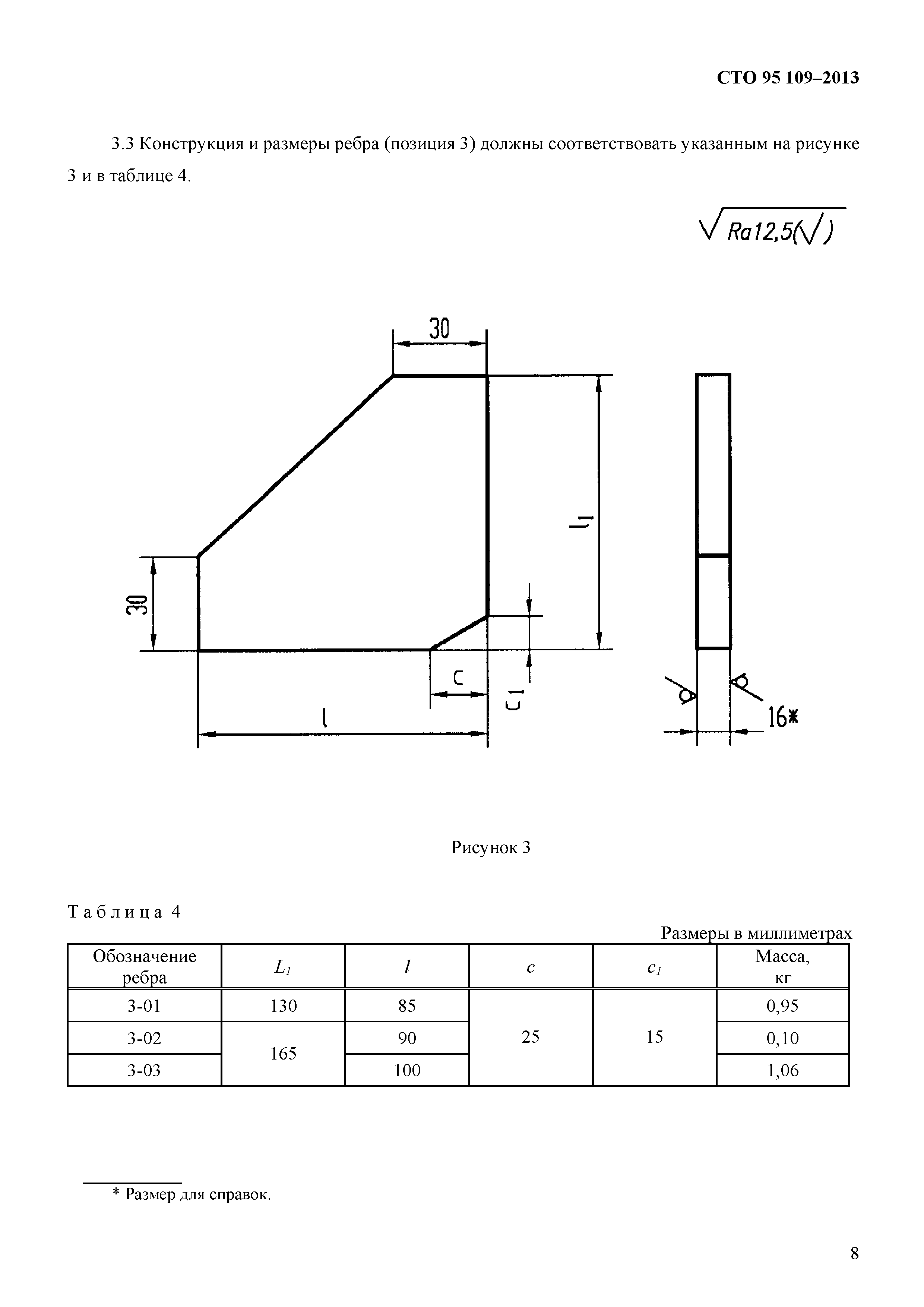 СТО 95 109-2013