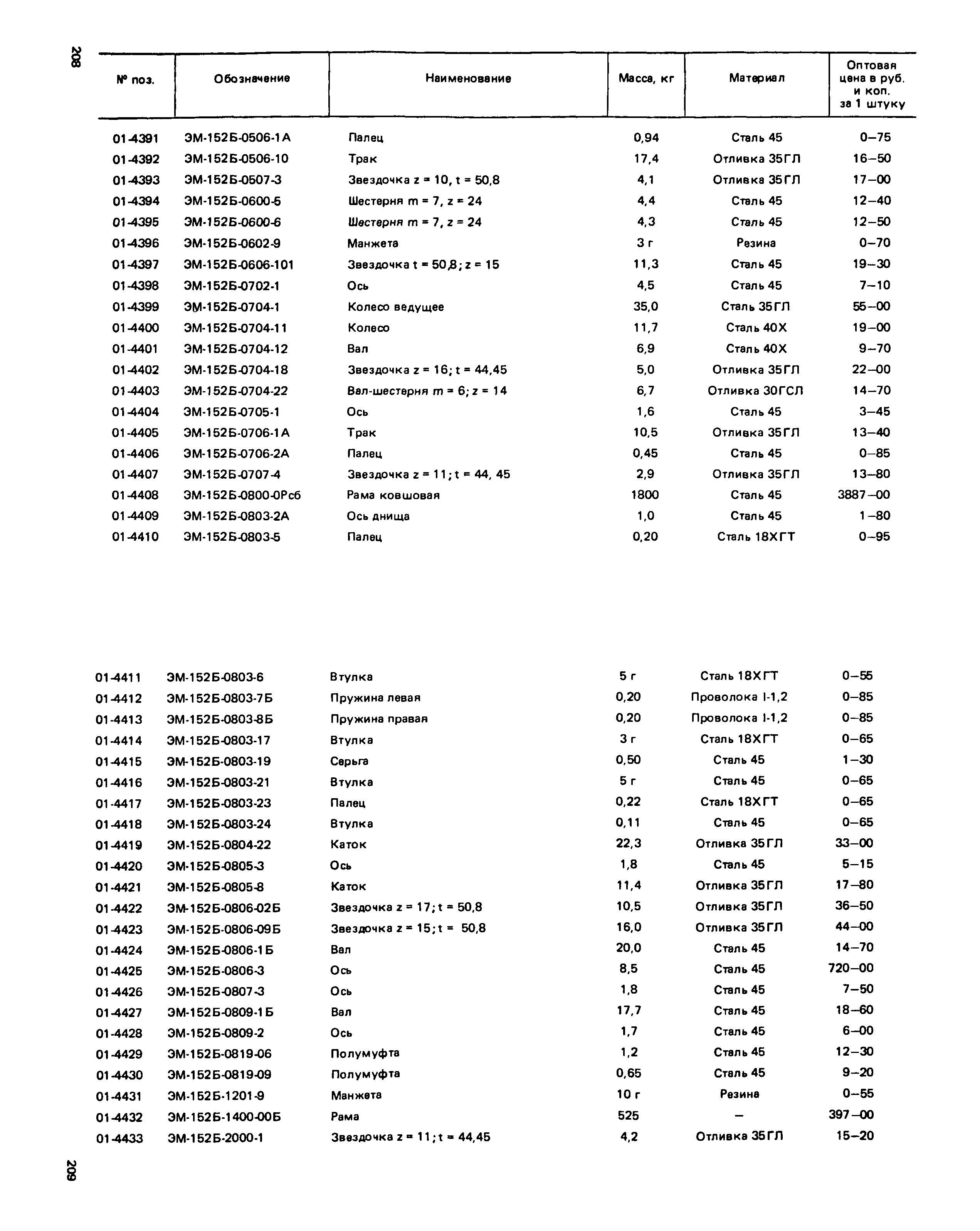 Прейскурант 27-01-49