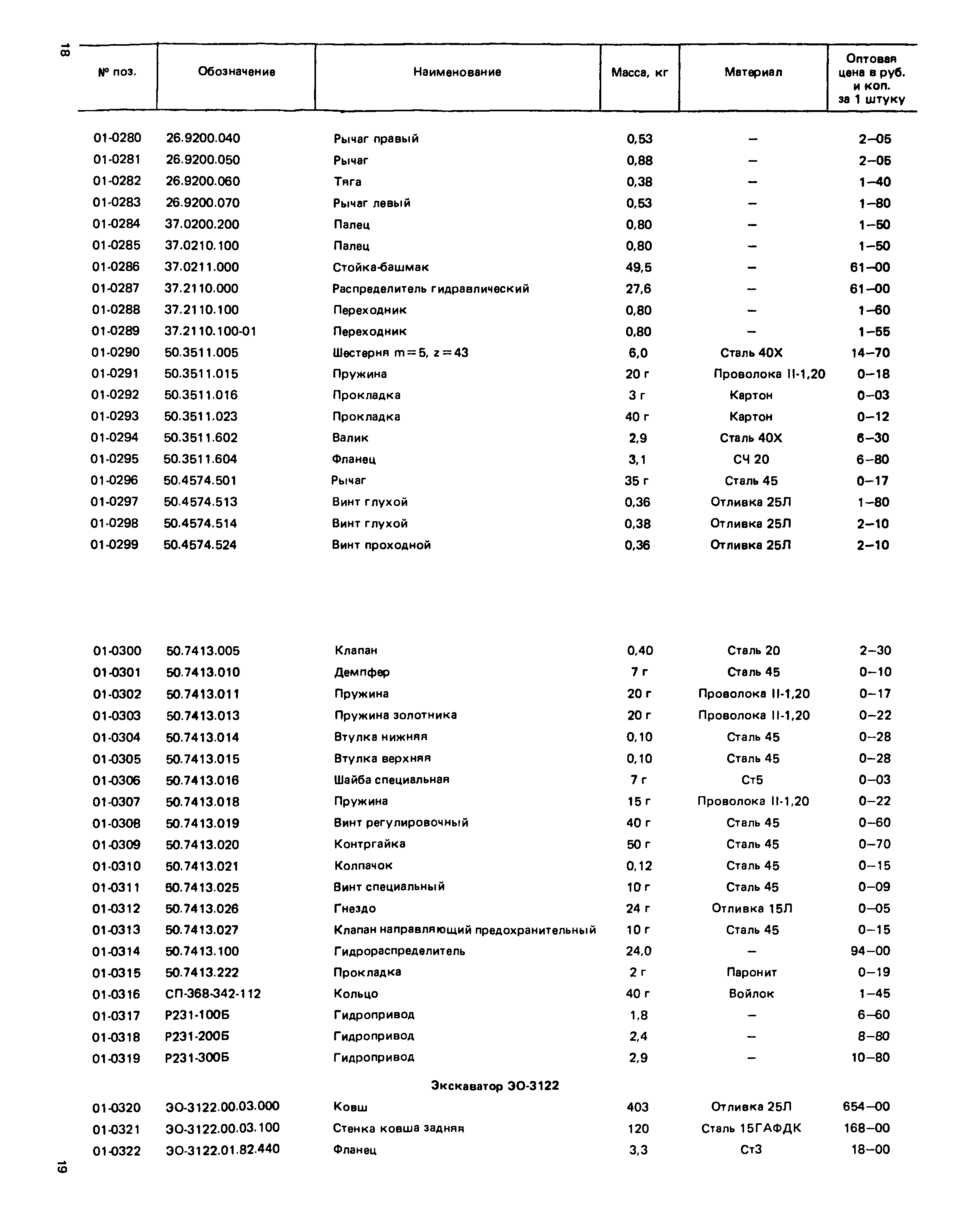 Прейскурант 27-01-49