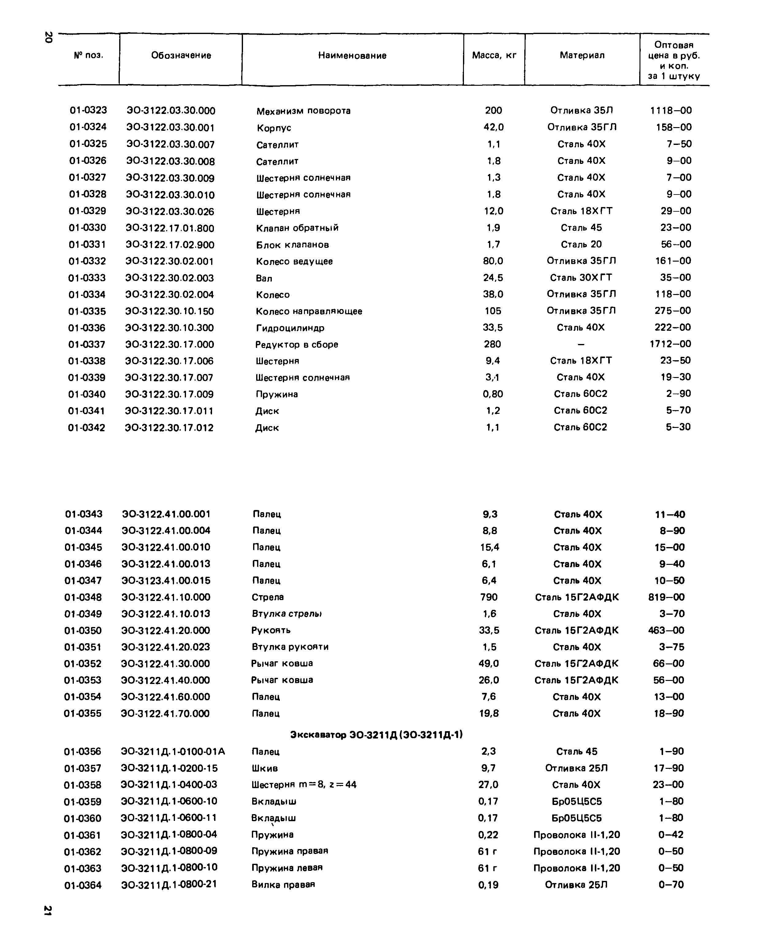 Прейскурант 27-01-49