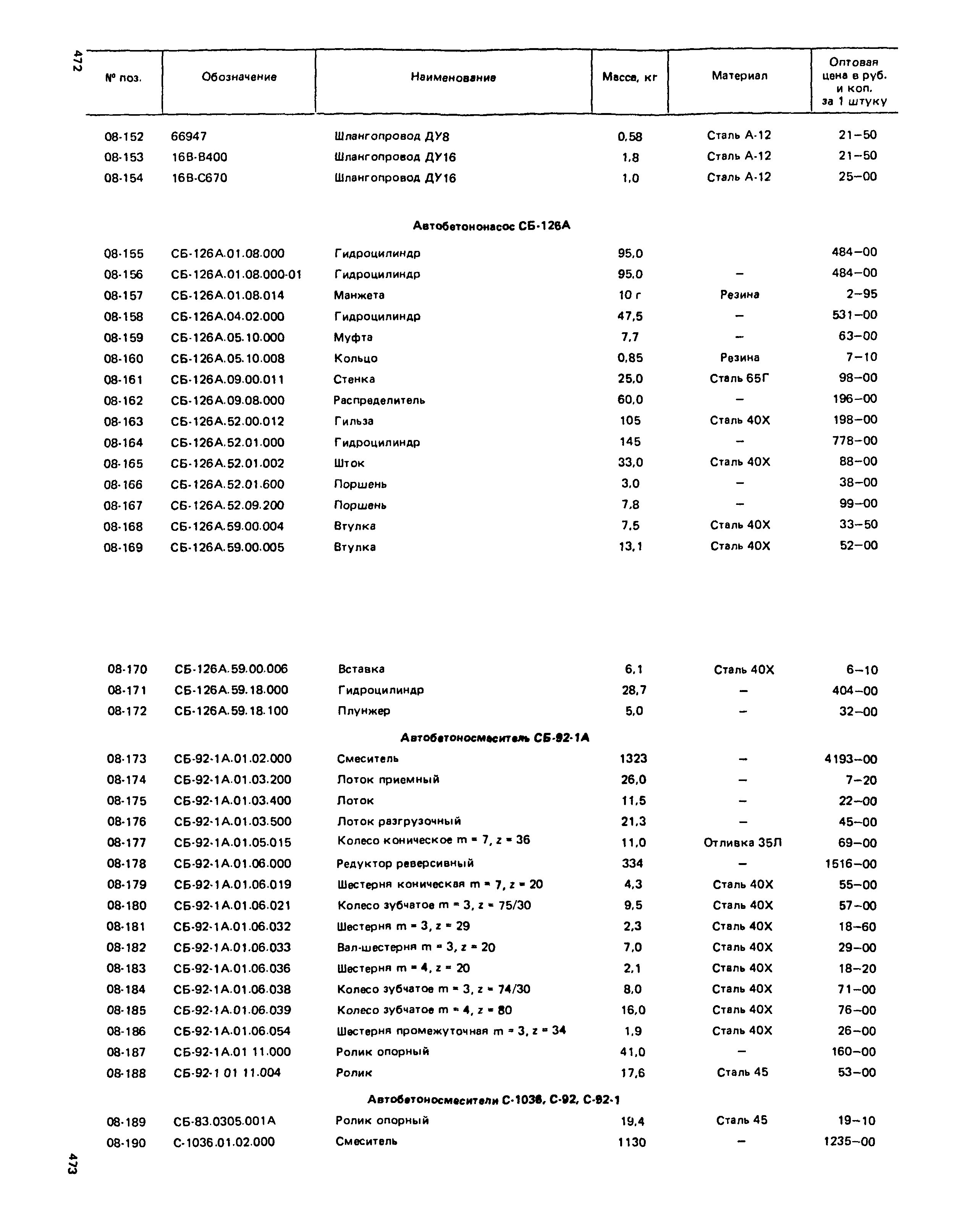 Прейскурант 27-01-49