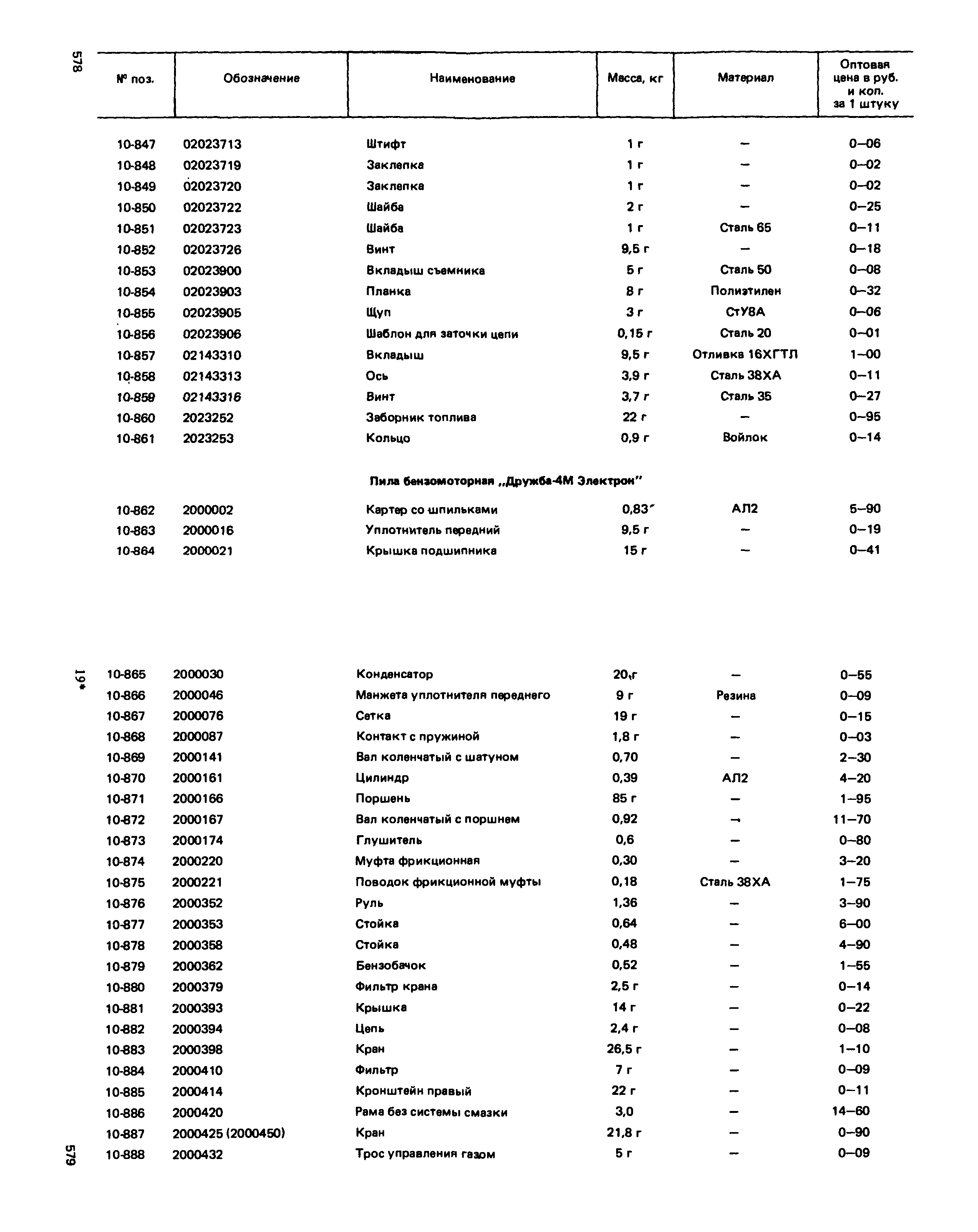 Прейскурант 27-01-49