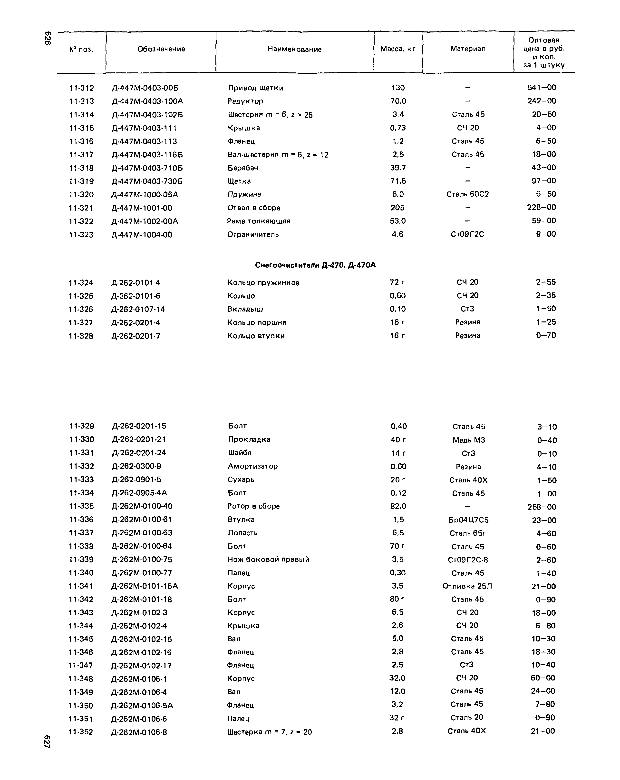 Прейскурант 27-01-49