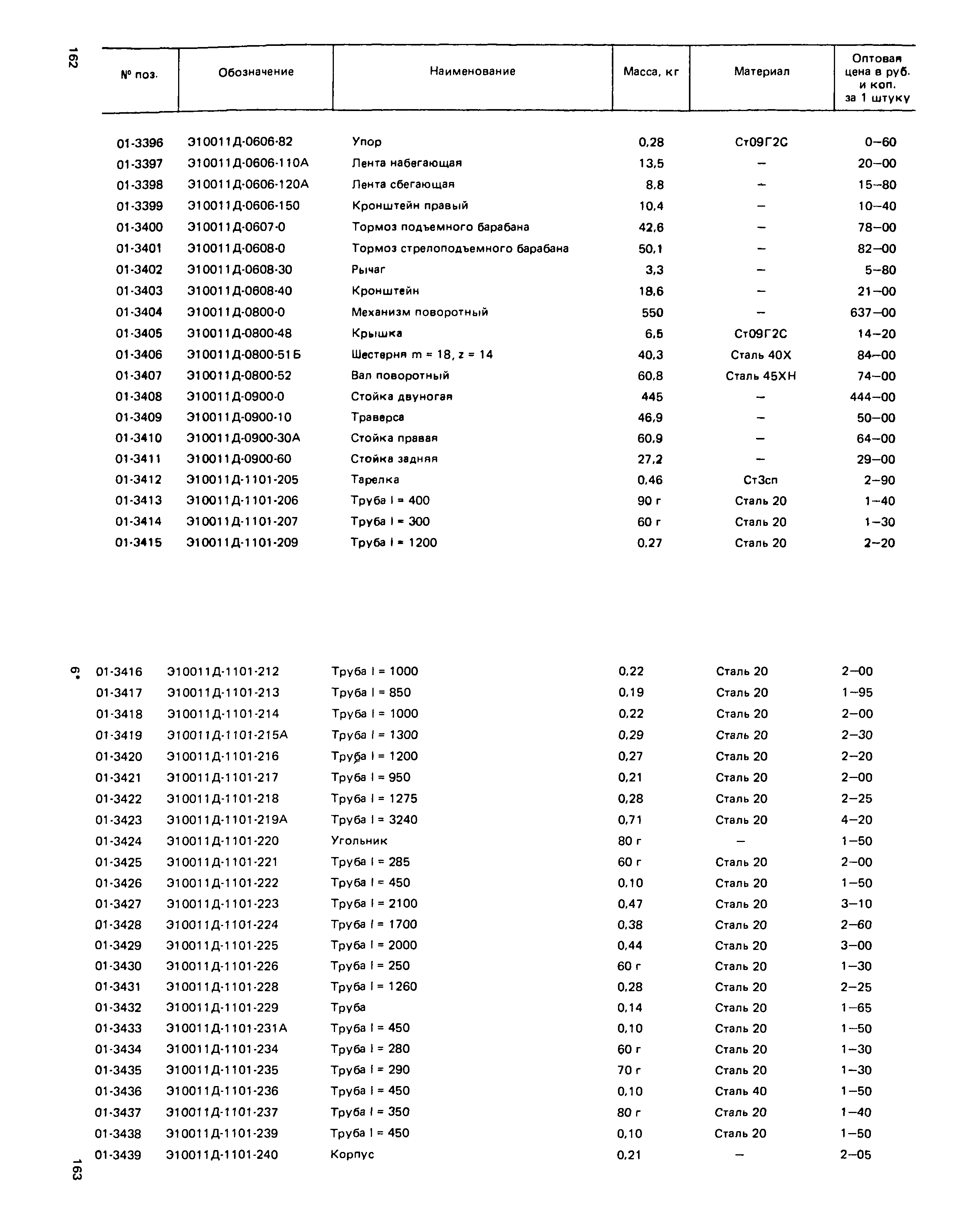 Прейскурант 27-01-49