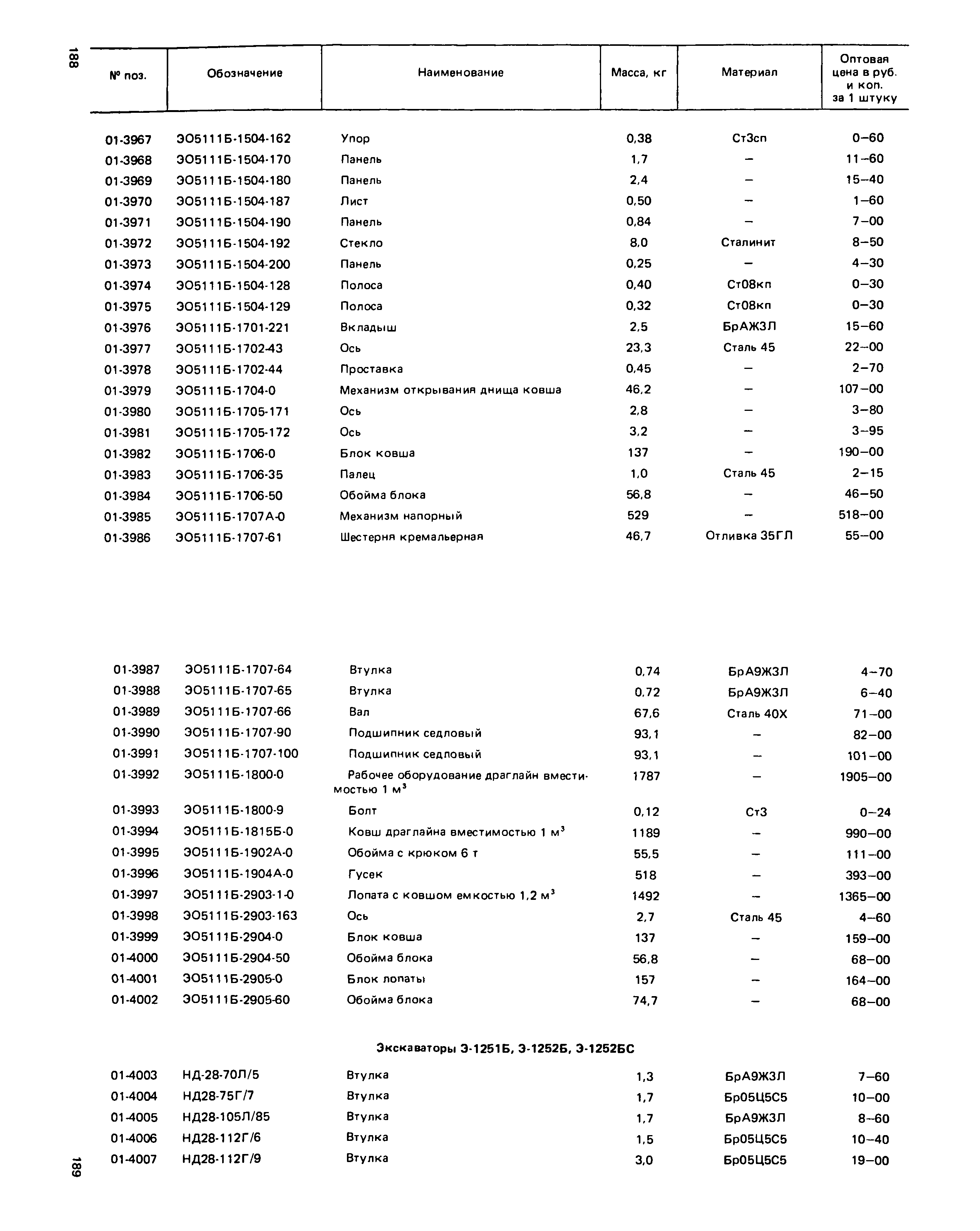 Прейскурант 27-01-49