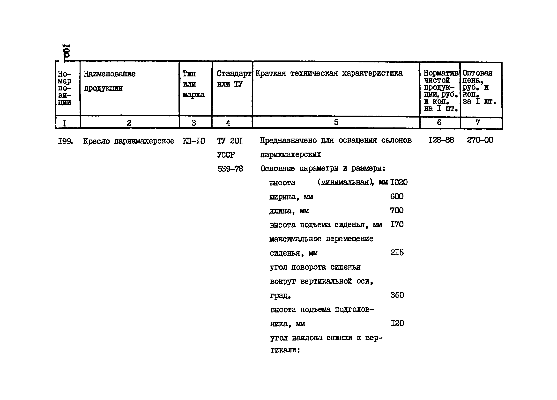 Прейскурант 24-18-44