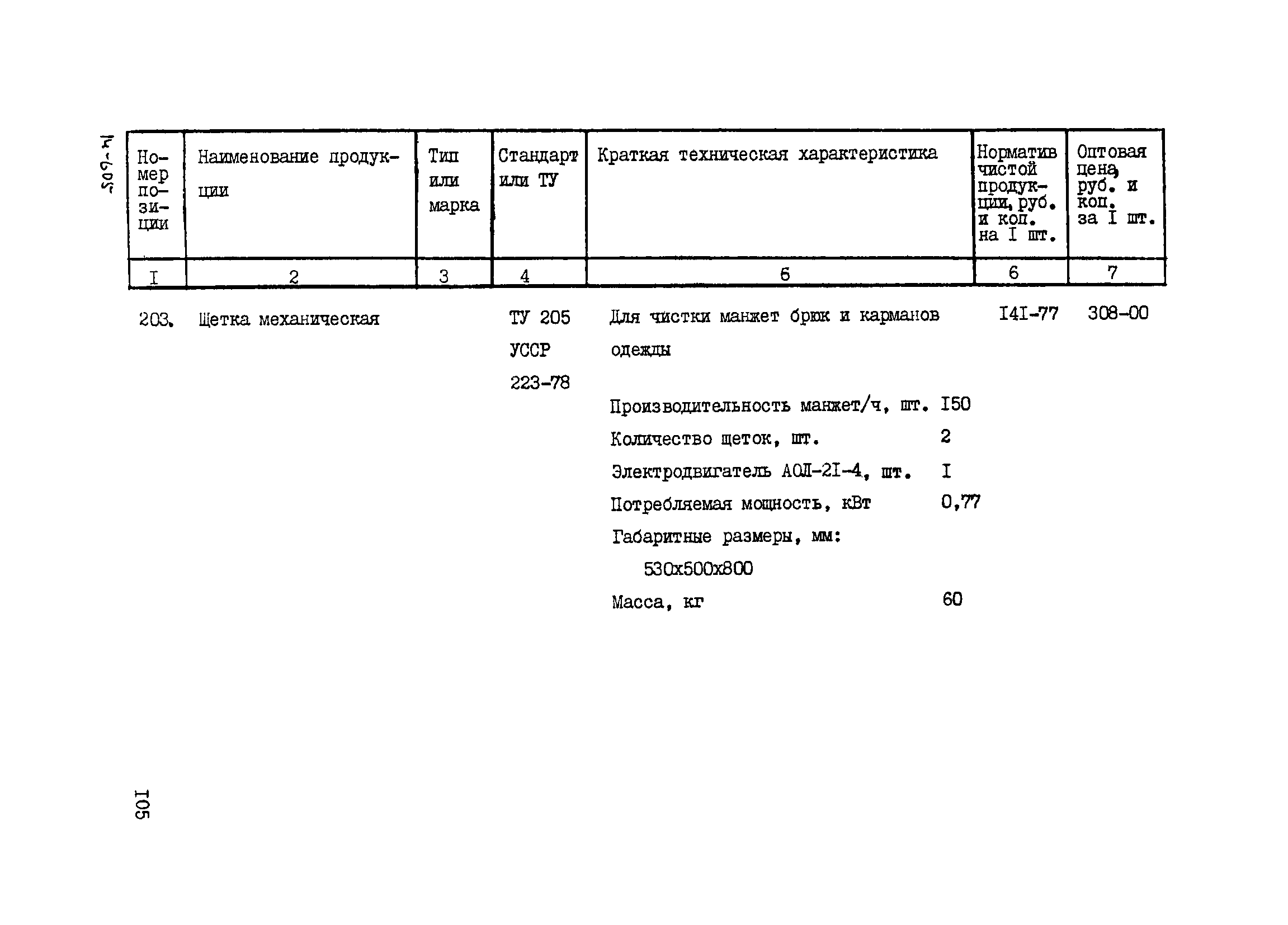 Прейскурант 24-18-44