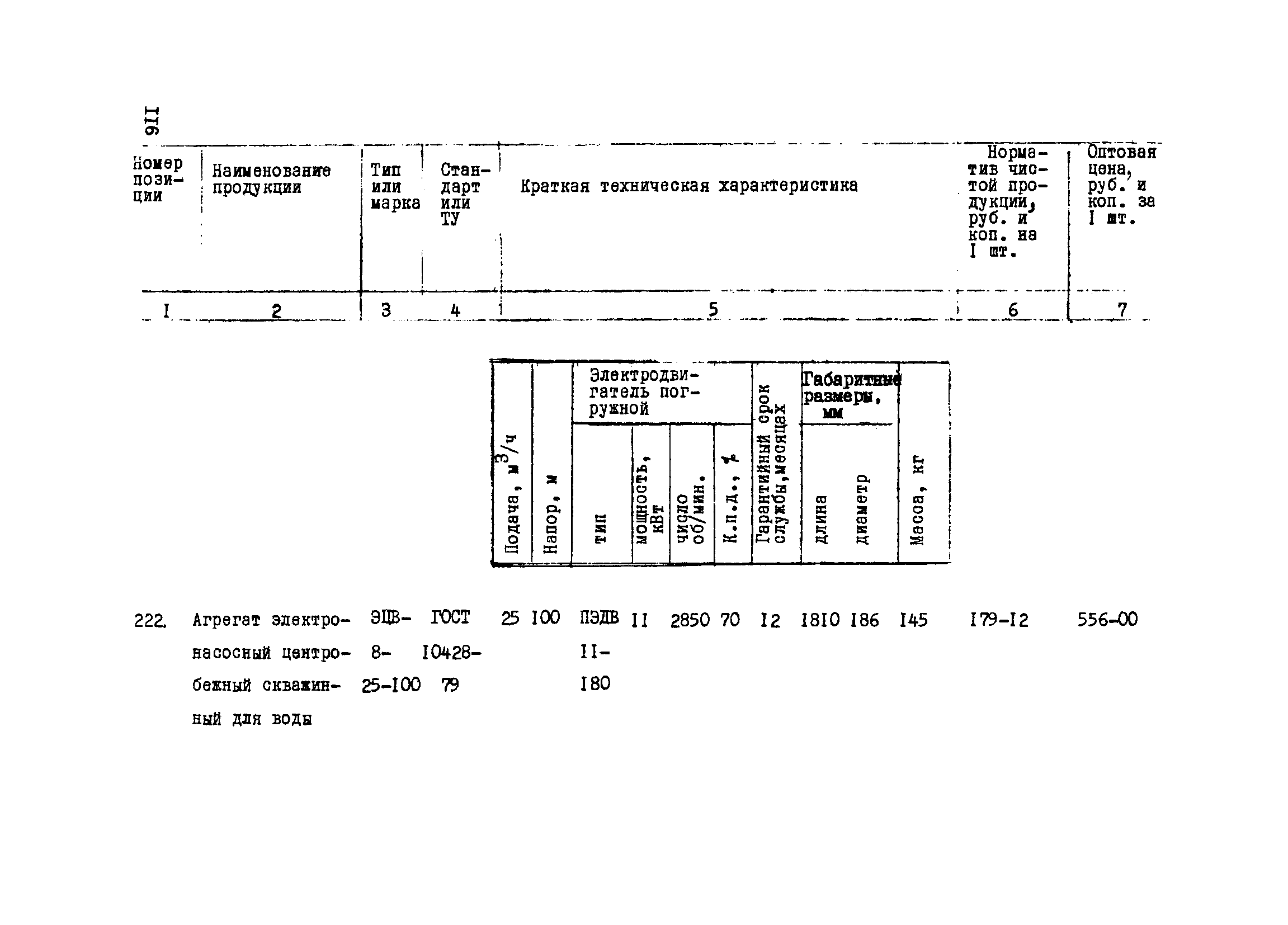 Прейскурант 24-18-44