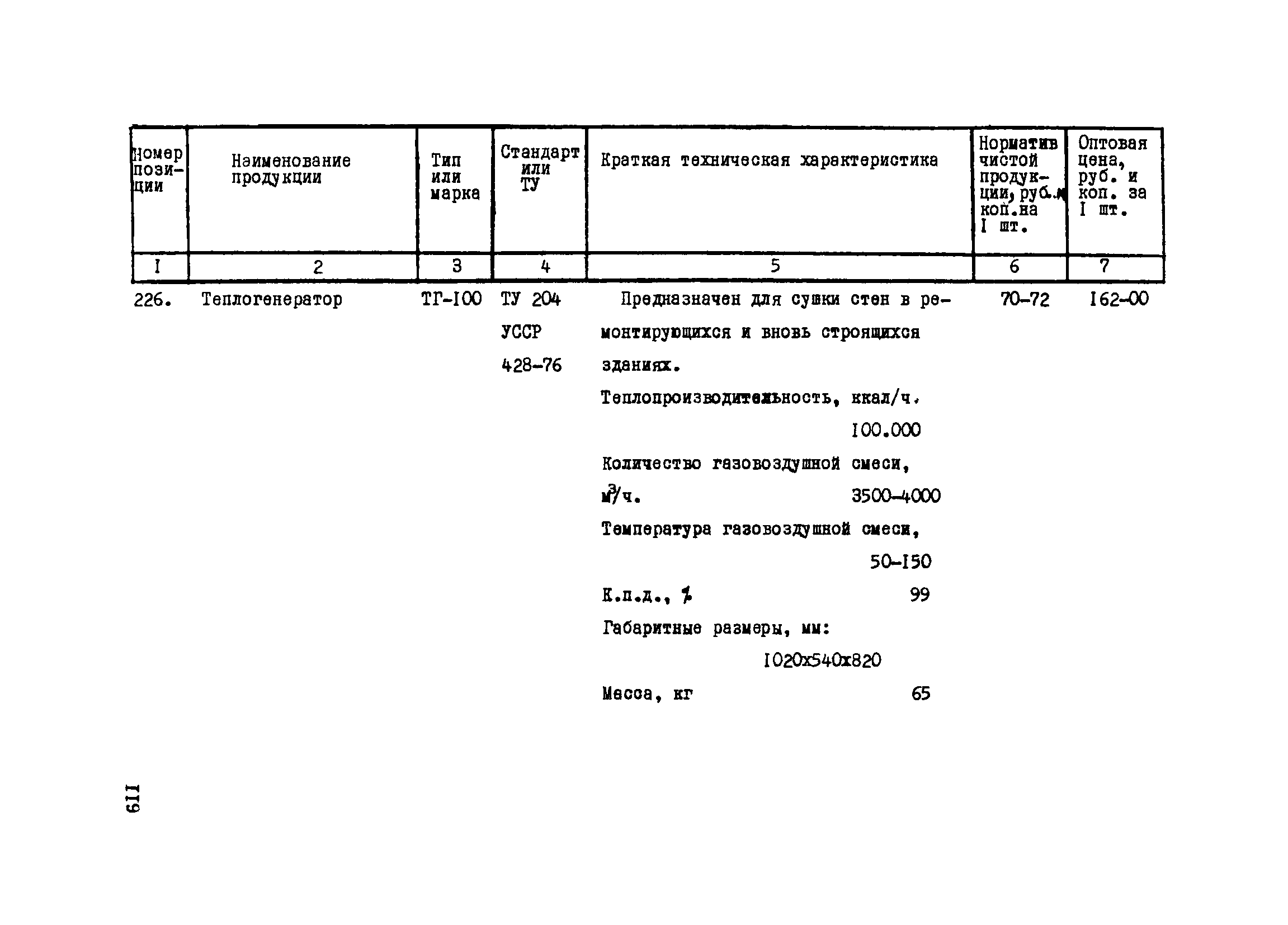 Прейскурант 24-18-44