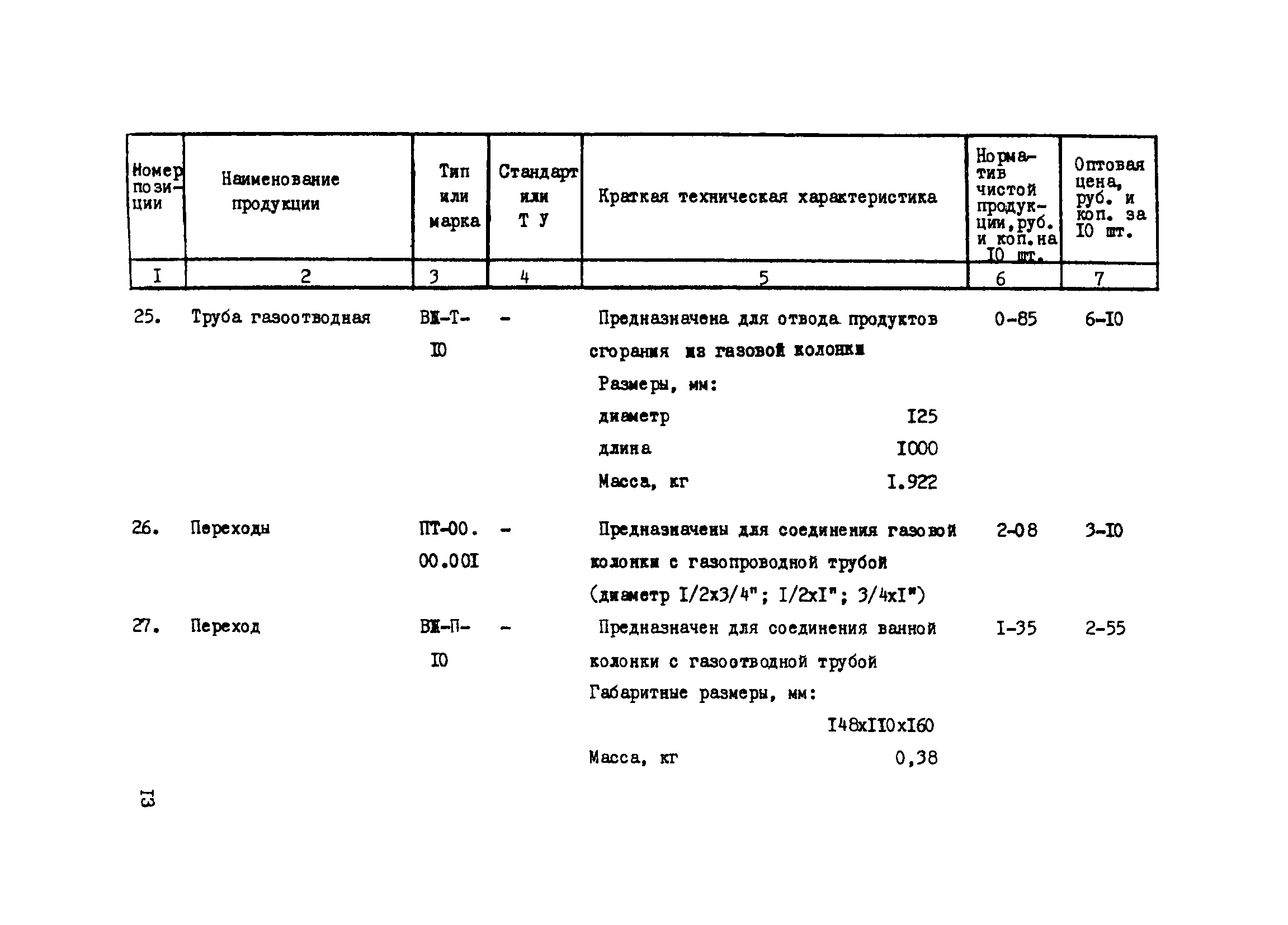 Прейскурант 24-18-44