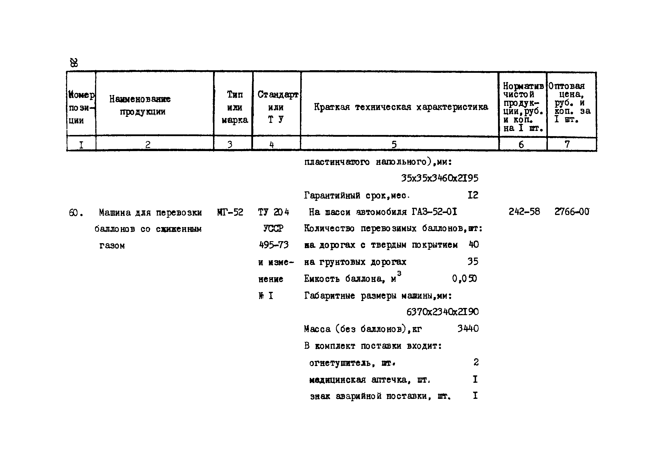 Прейскурант 24-18-44