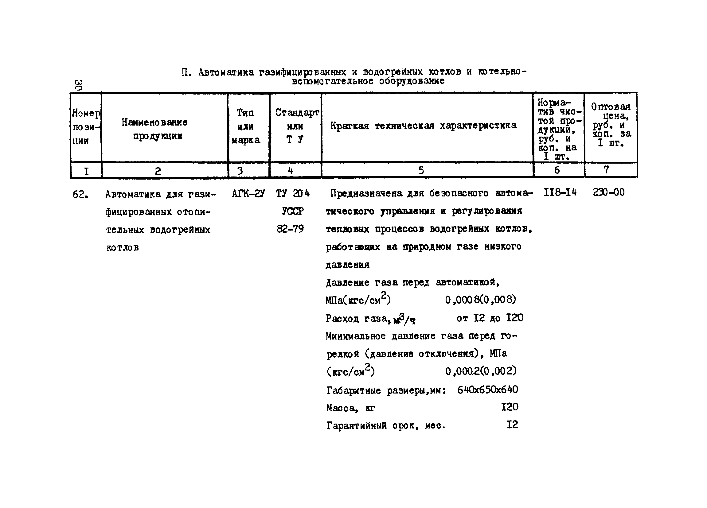 Прейскурант 24-18-44