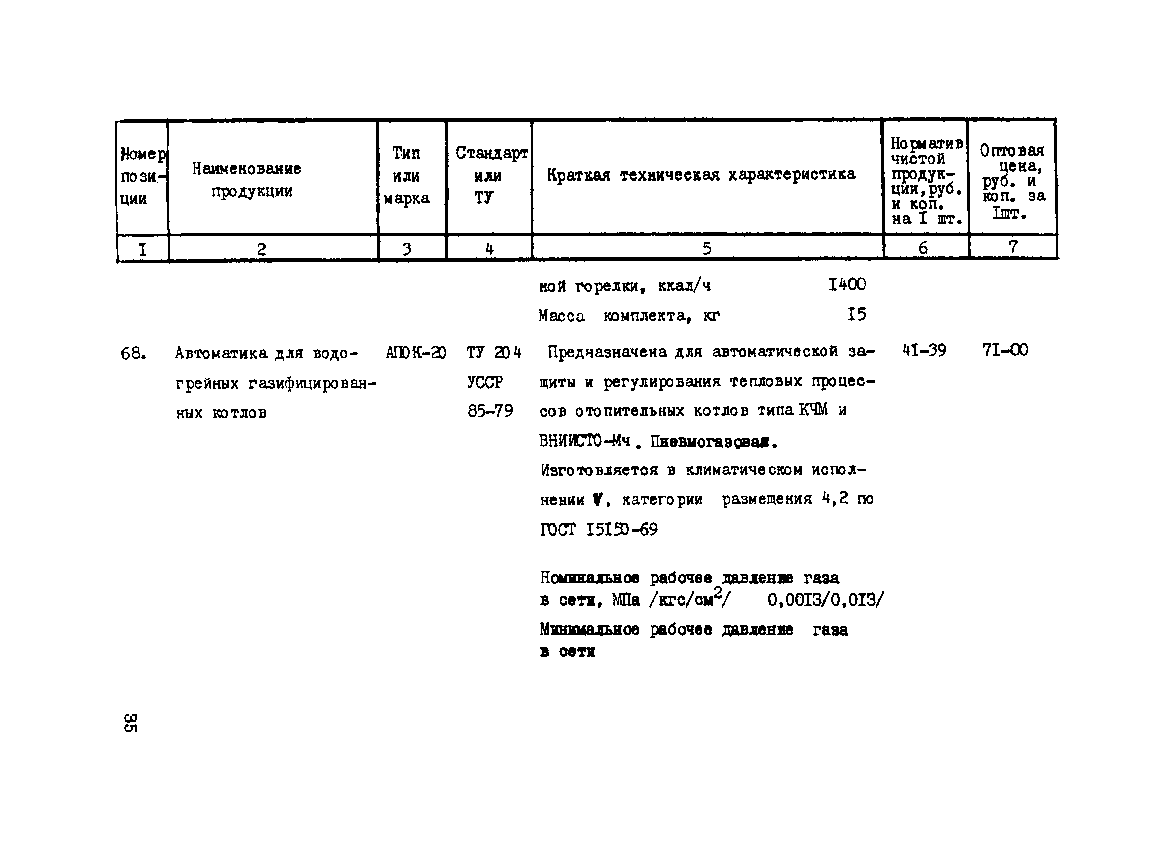 Прейскурант 24-18-44