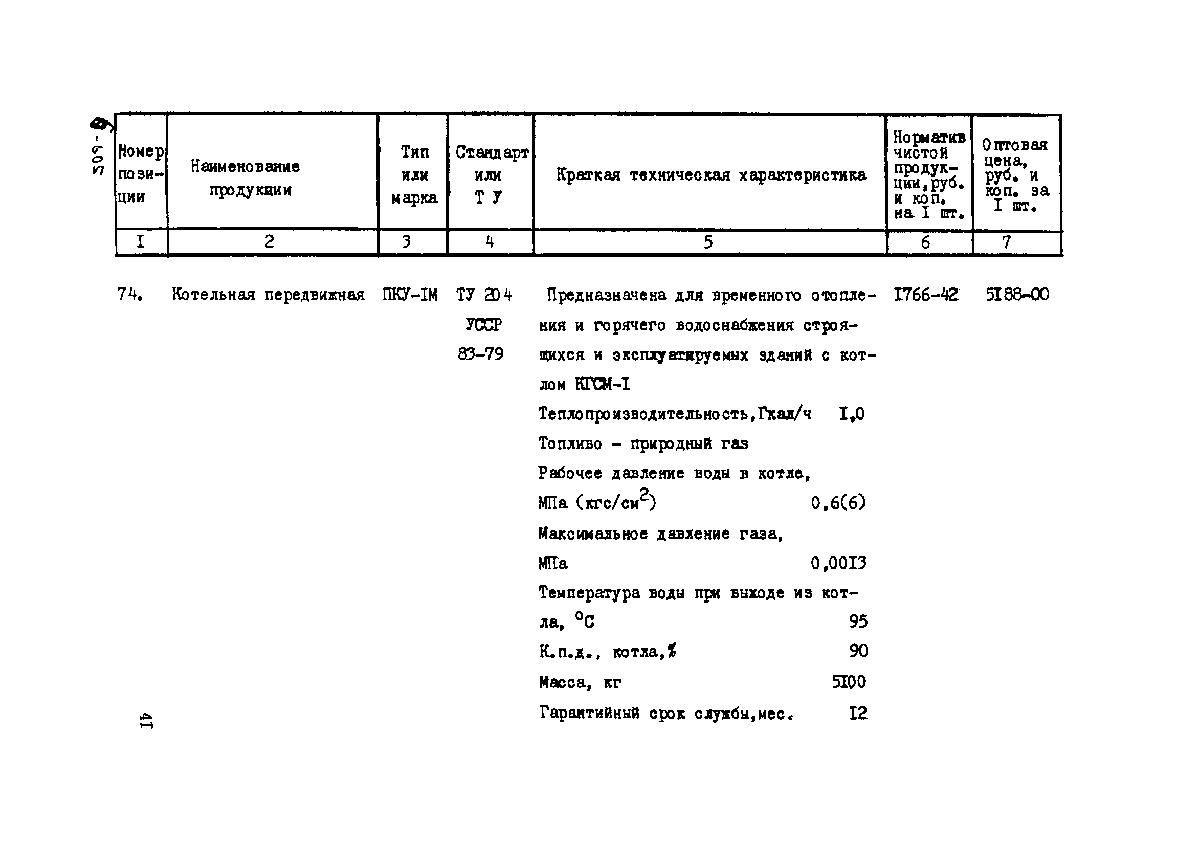 Прейскурант 24-18-44