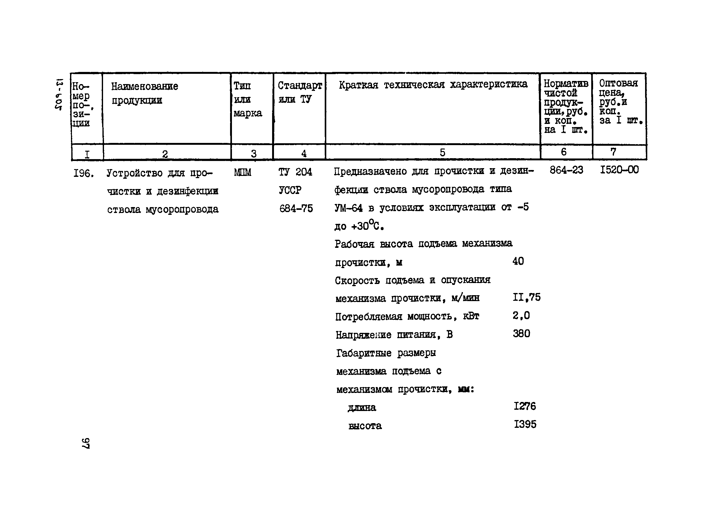 Прейскурант 24-18-44