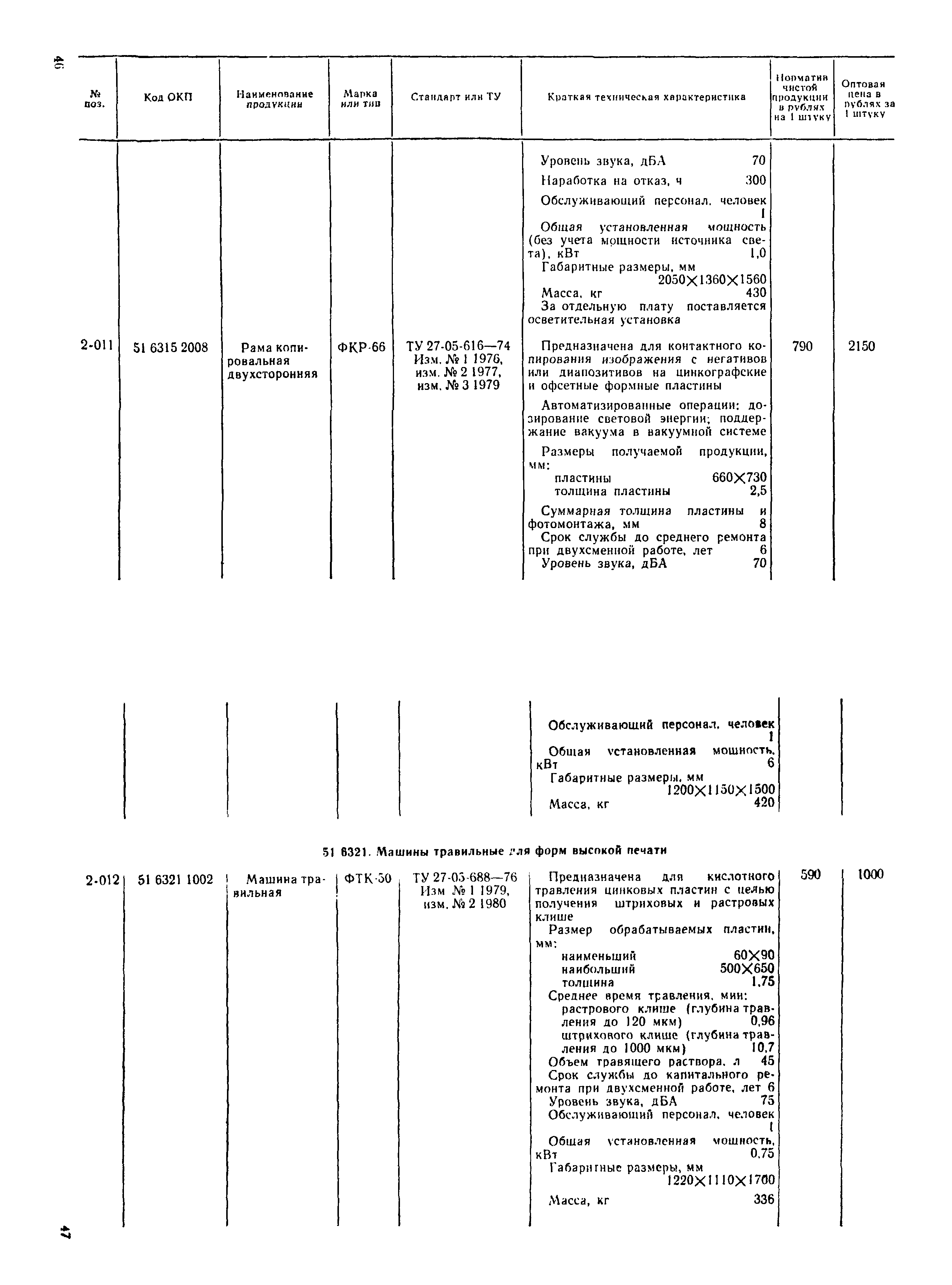 Прейскурант 23-06