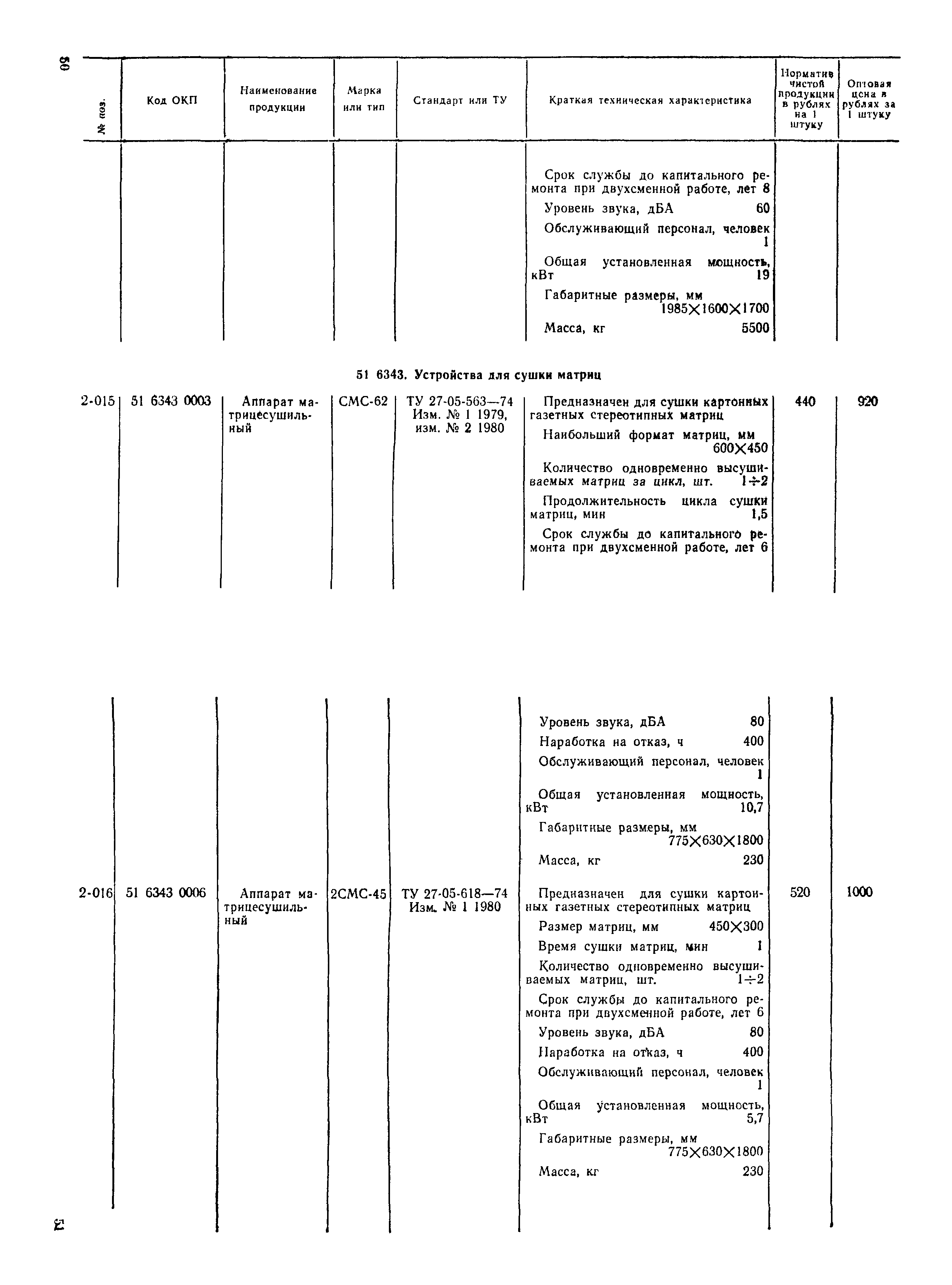 Прейскурант 23-06