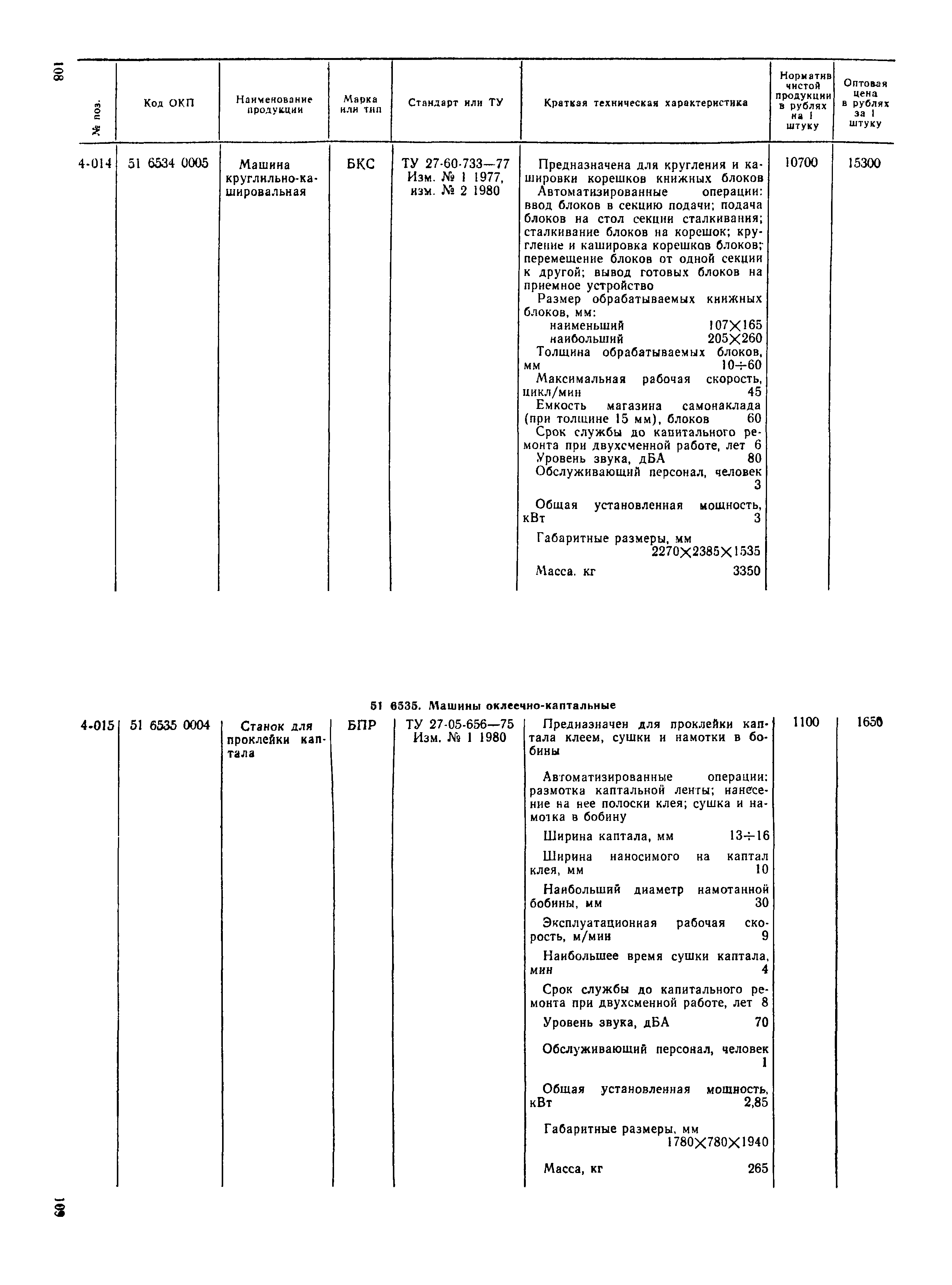 Прейскурант 23-06