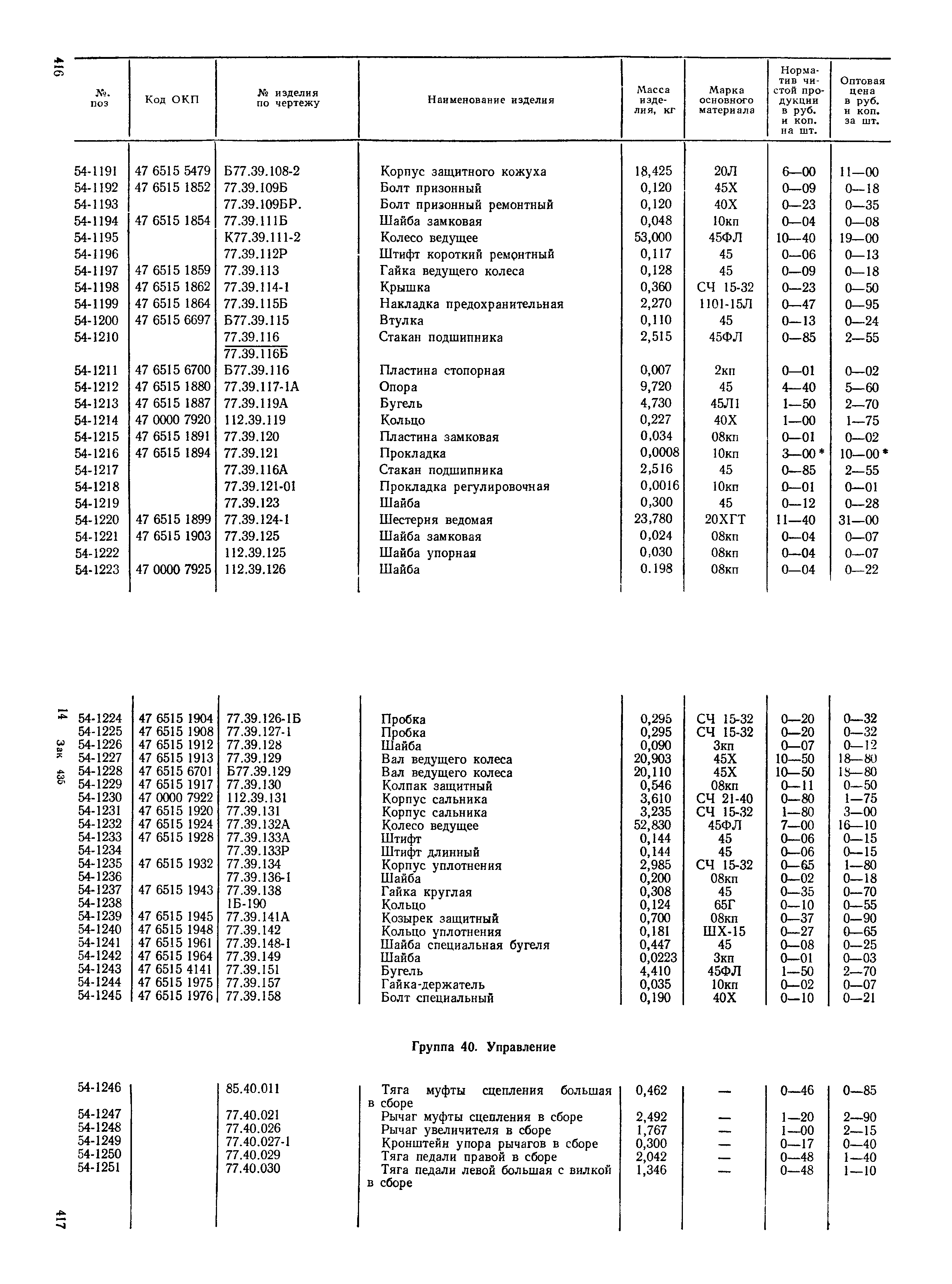 Прейскурант 27-08