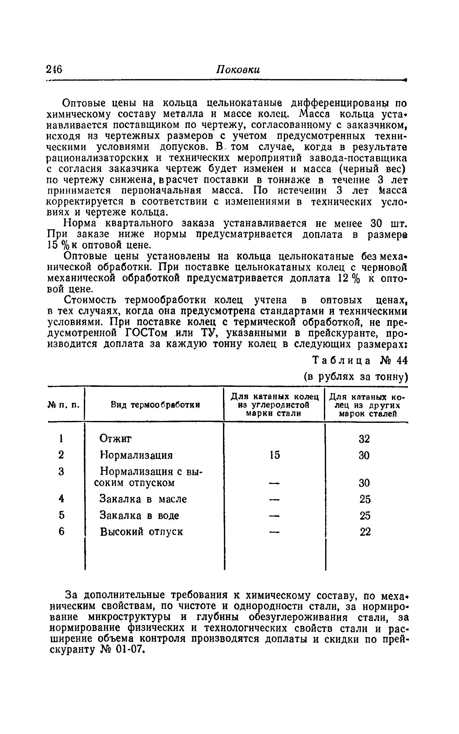 Прейскурант 25-01